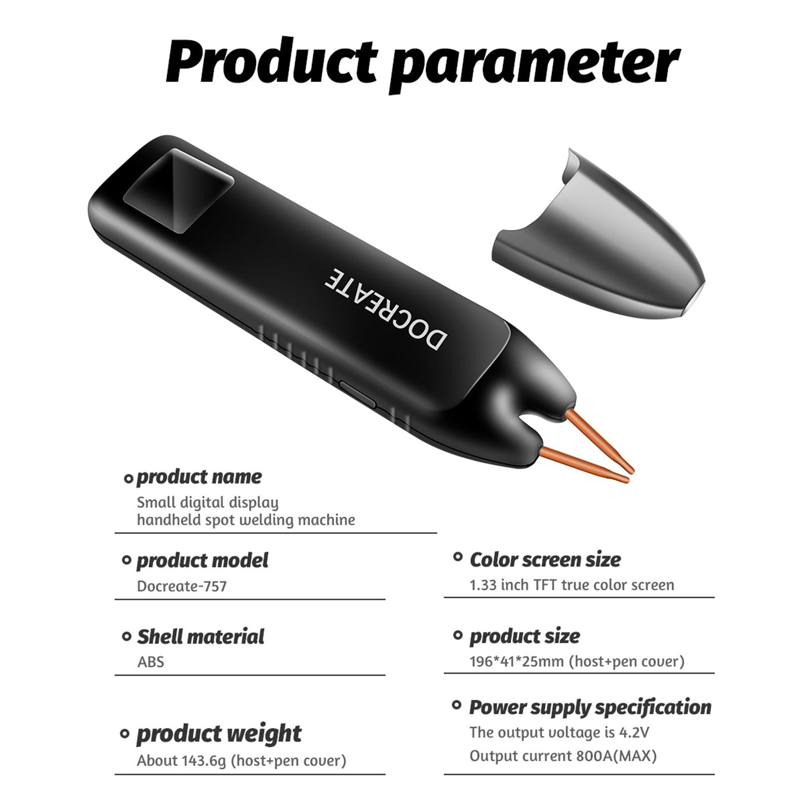 Mini saldatore per punti portatili per montare te stesso, strumento di saldatura a batteria a 99 velocità regolabili