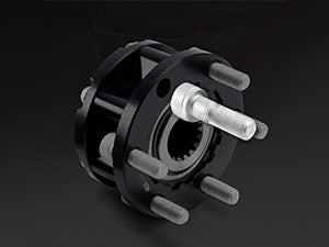 2x prosta vozlišča za kolesa za Holden Rodeo Jackaroo Colorado Isuzu D-Max 17 Spline Generic