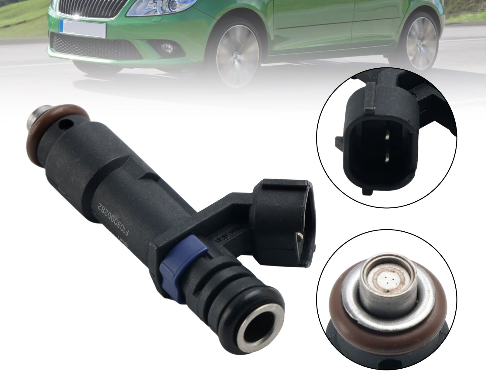 1 injecteur de carburant 03D906031G pour VW Fox Hatchback pour Skoda Fabia II 1,2 L