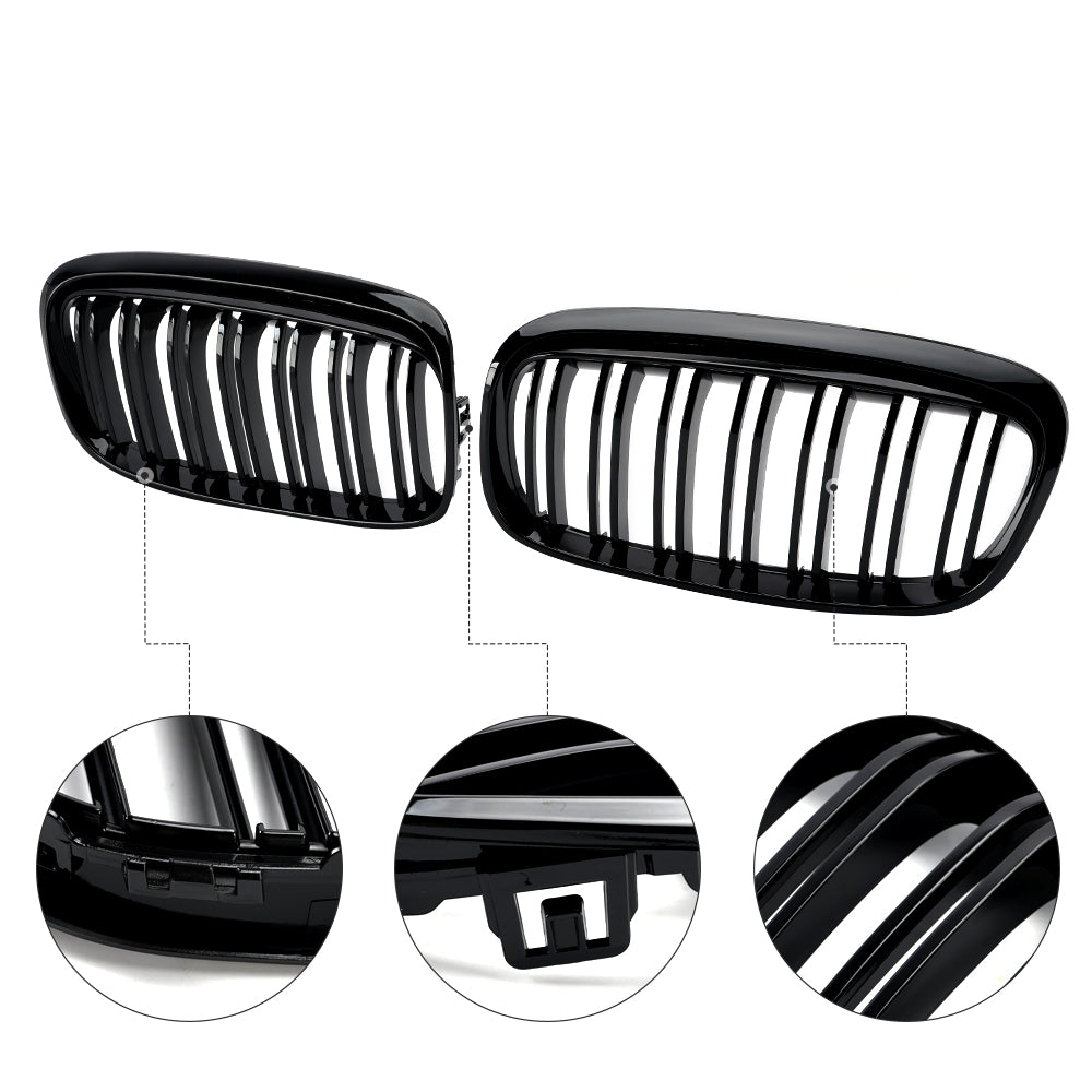 Glanzend zwart frontrooster voor BMW 2-serie Gran Tourer F45 F46 2015-2018