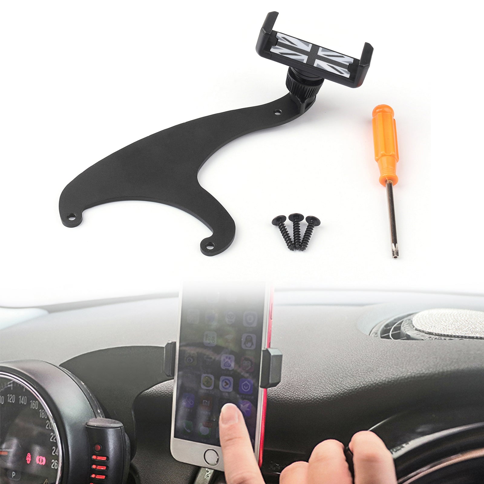Soporte para GPS para teléfono de coche apto para Mini Cooper