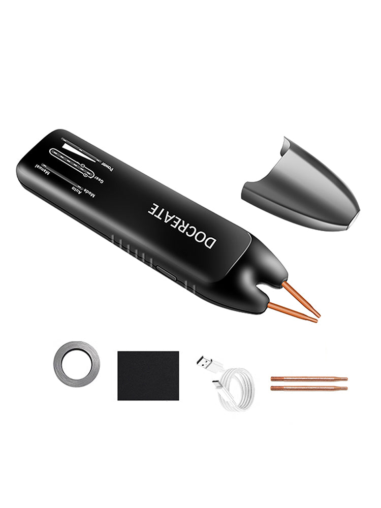 Mini outil de soudage par points portable Machine de soudage par batterie DIY 11 vitesses réglables