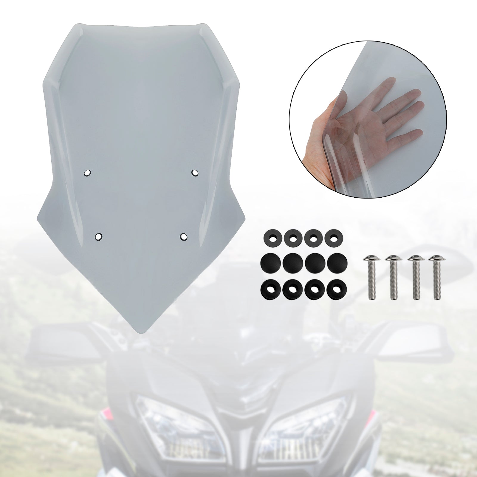 Parabrezza Parabrezza per Yamaha Tracer 900/GT 2018-2020 Tracer 9/GT 2021-2023