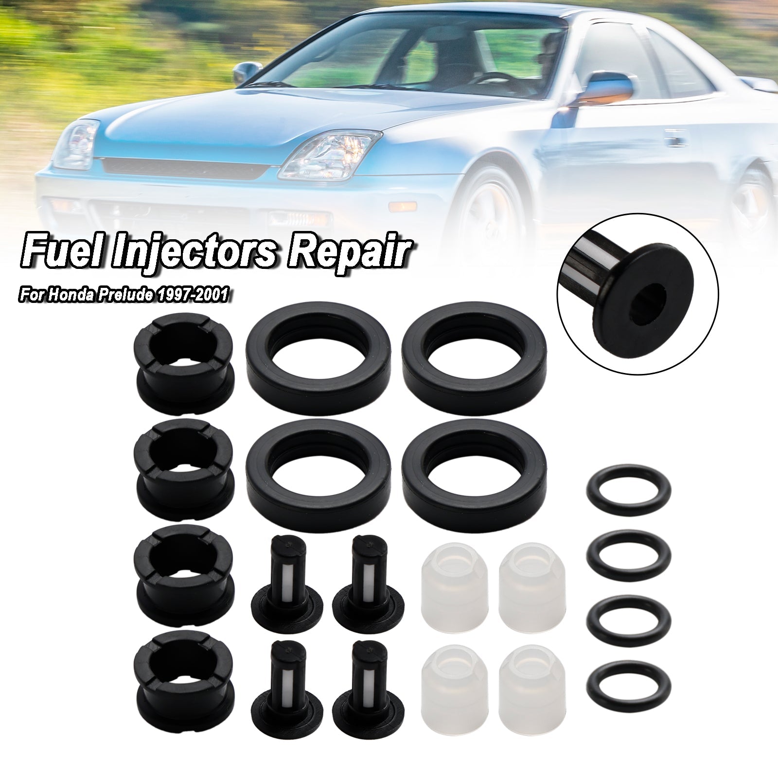 Kit di riparazione iniettore carburante Honda Prelude 1997-2001 H22A4 FJ582