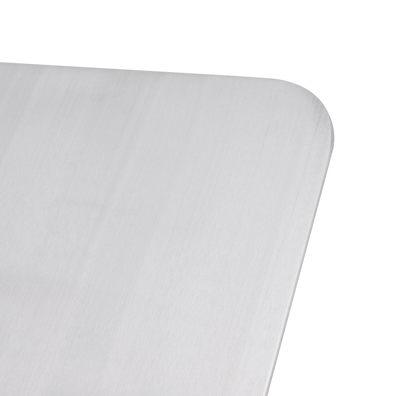 Plaque d'immatriculation vierge en alliage d'aluminium parallélogramme à monter soi-même, ajustement universel pour moto