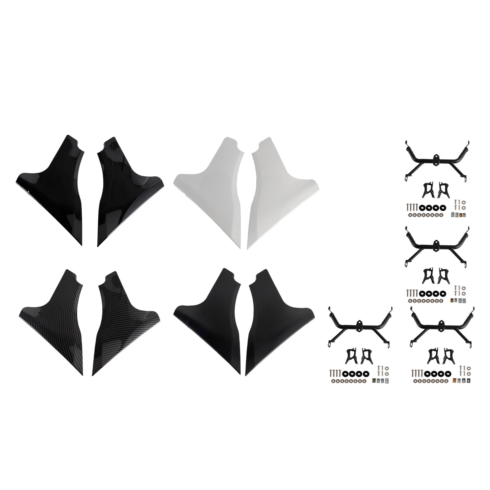 Staffe del pannello laterale per staffa spoiler Harley Road Glide CVO ST FLTRXSTSE dal 2024 in poi