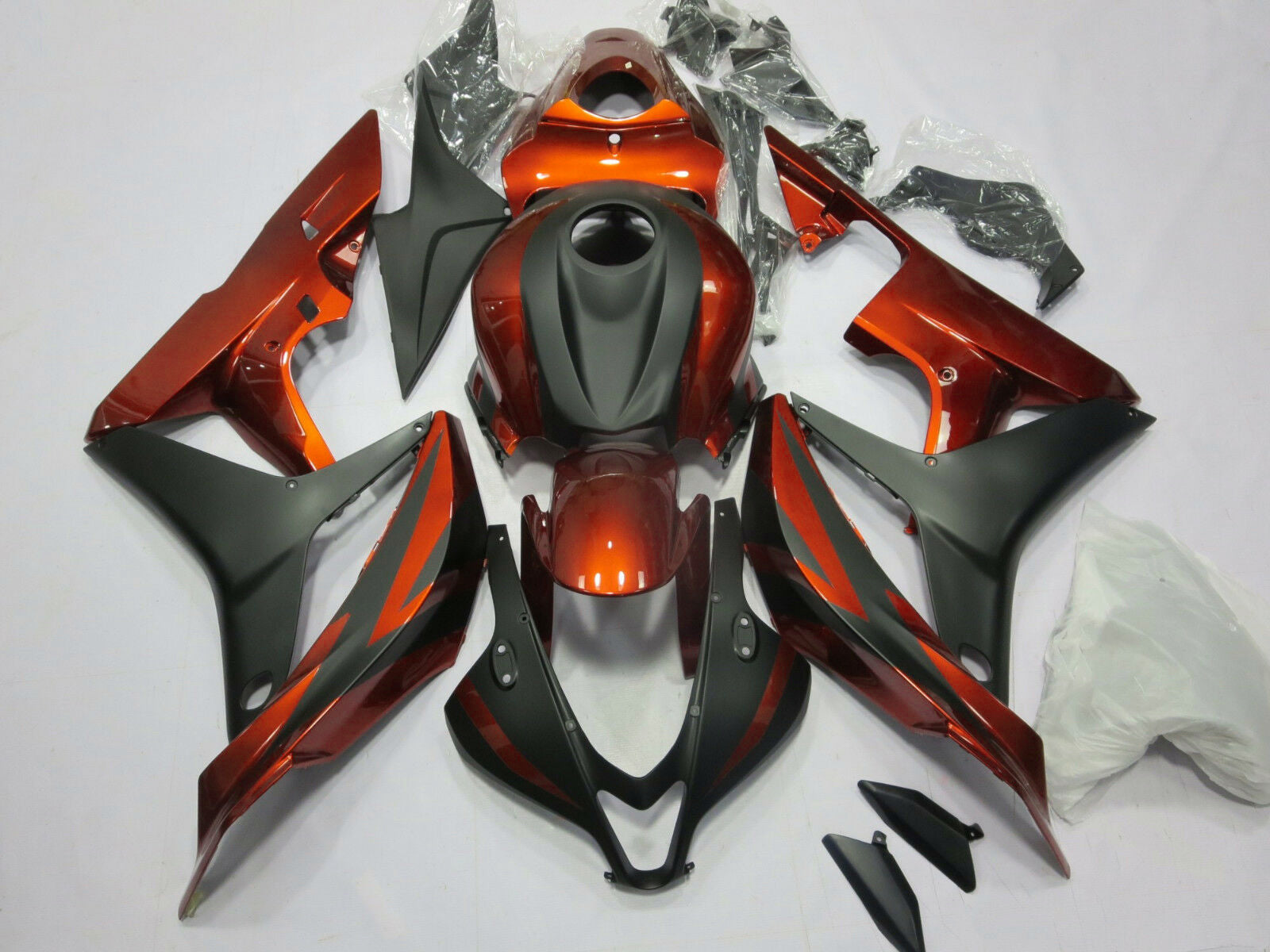 Fairing Kit Bodywork ABS fit for Honda CBR600RR 2007 2008 Orange black