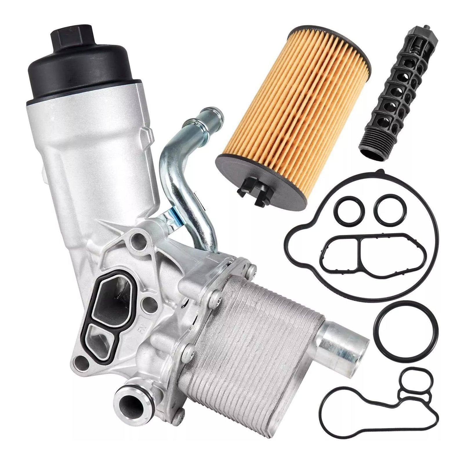 2016 Chevrolet Cruze Limited 1.4L L4 - Alloggiamento filtro olio benzina, radiatore olio 55566784 55593189 55594651