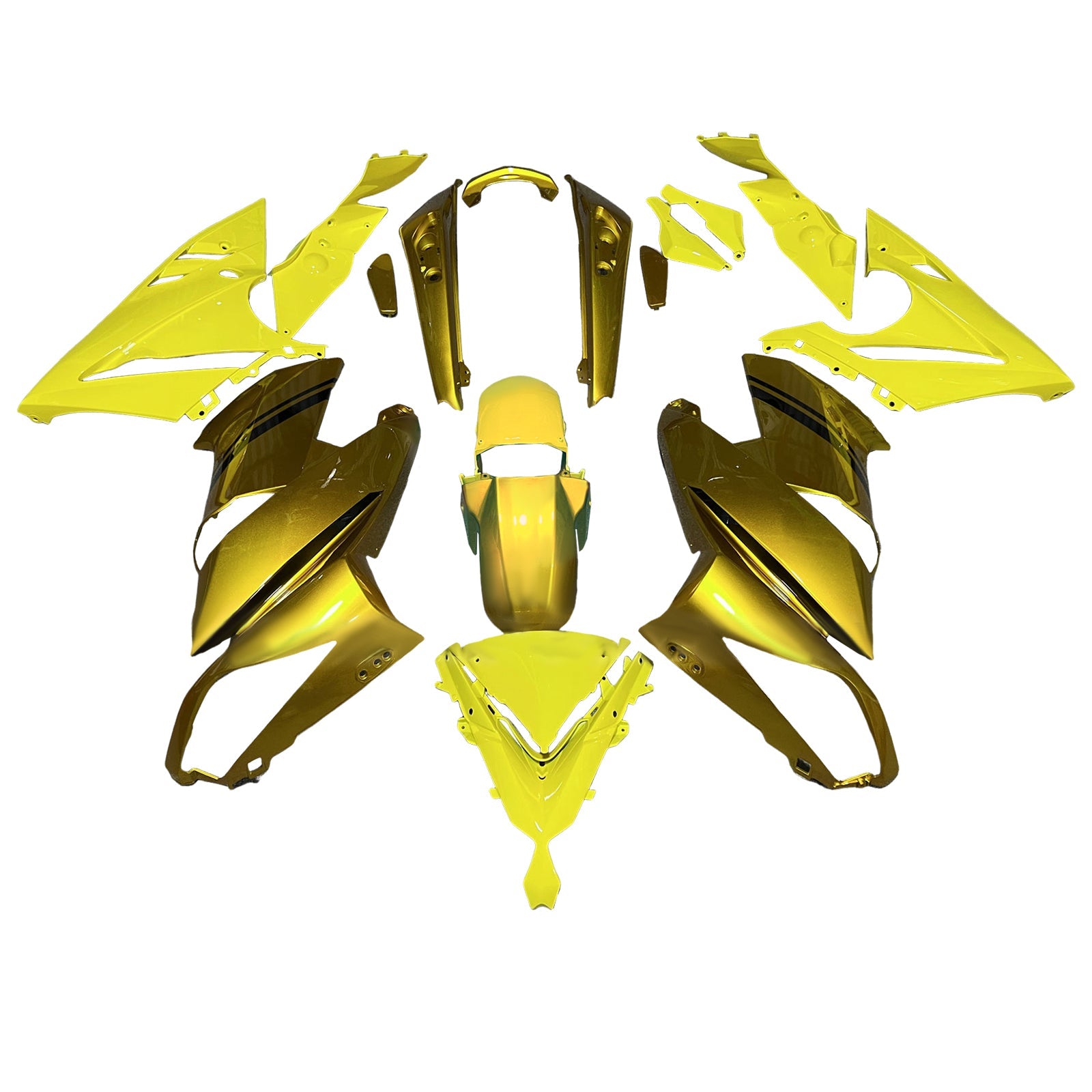 Kit di carenatura deficitato in plastica per Kawasaki Ninja650 ER-6F EX650 2009-2011