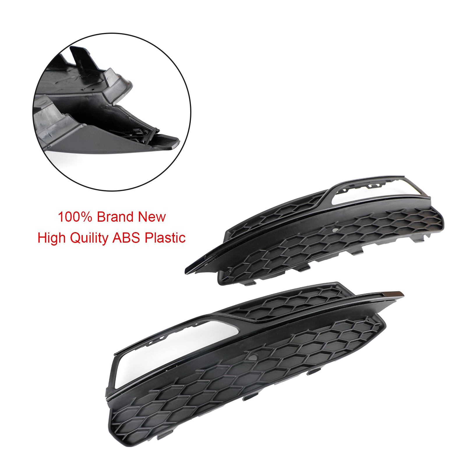 Parachoques inferior cubierta de luz antiniebla parrilla para AUDI A3 S3 S-Line 2013-2016