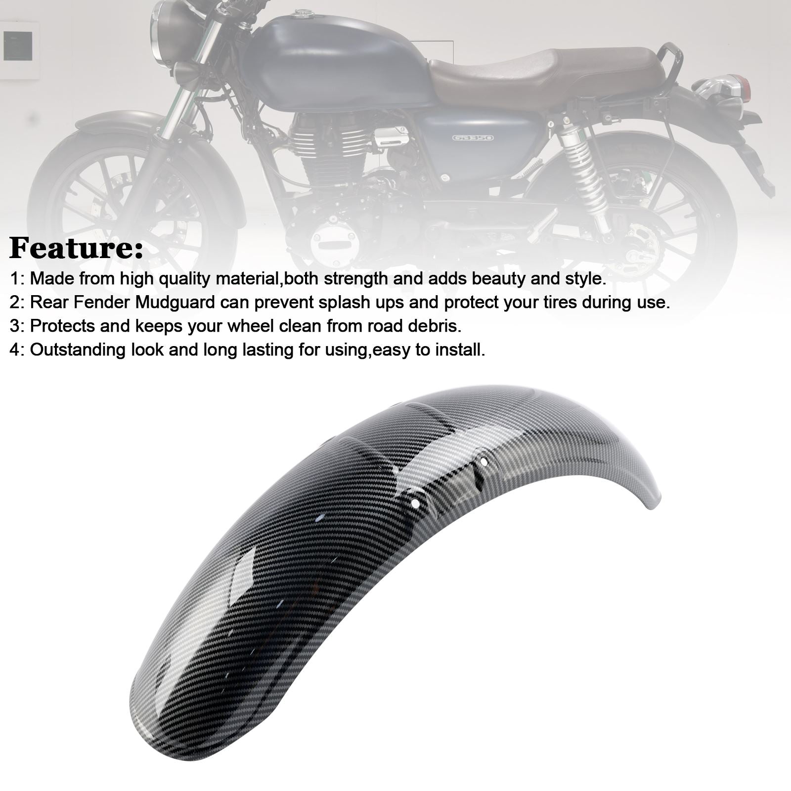 Gareage de mantequilla delantero para Honda GB350 GB350S 2023-2024