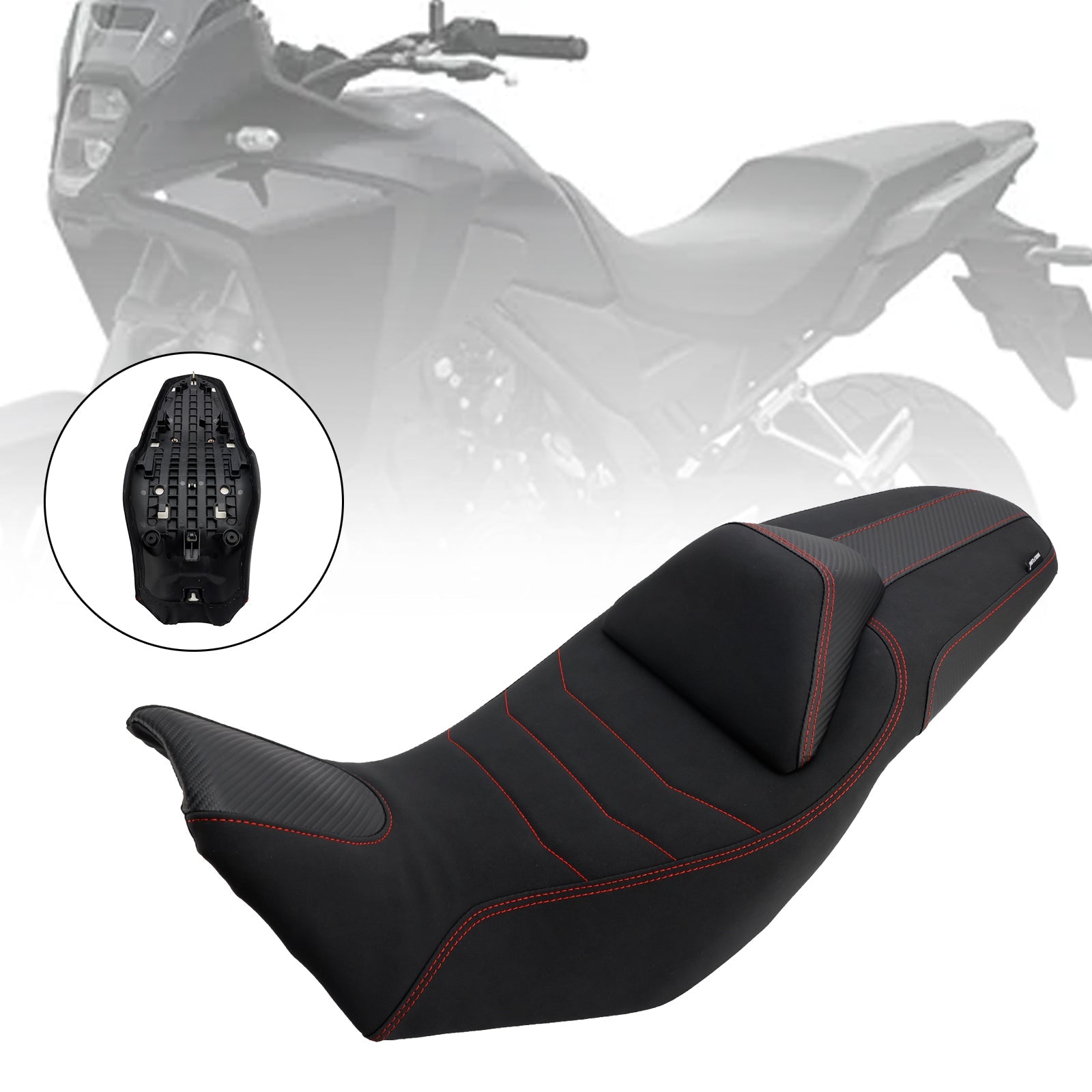 Sedile conducente e passeggero anteriore e posteriore per Honda NX400 e NX500 (2024-2025) - Protezione serbatoio