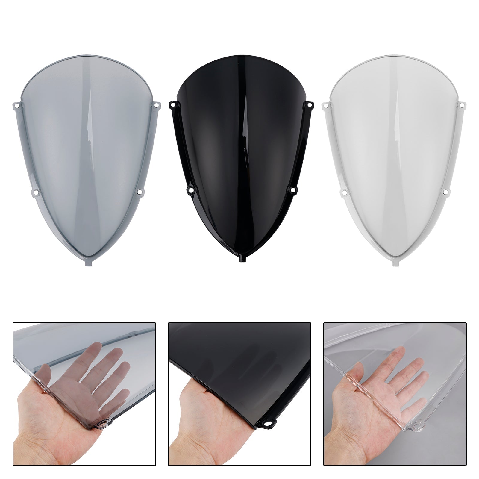 Pare-brise compatible avec Aprilia RS457 2024-2025