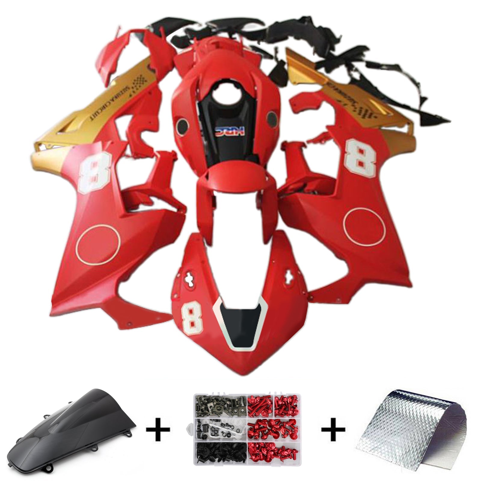 Injectiekuipset Honda CBR1000RR 2017-2025 ABS kunststof carrosserie