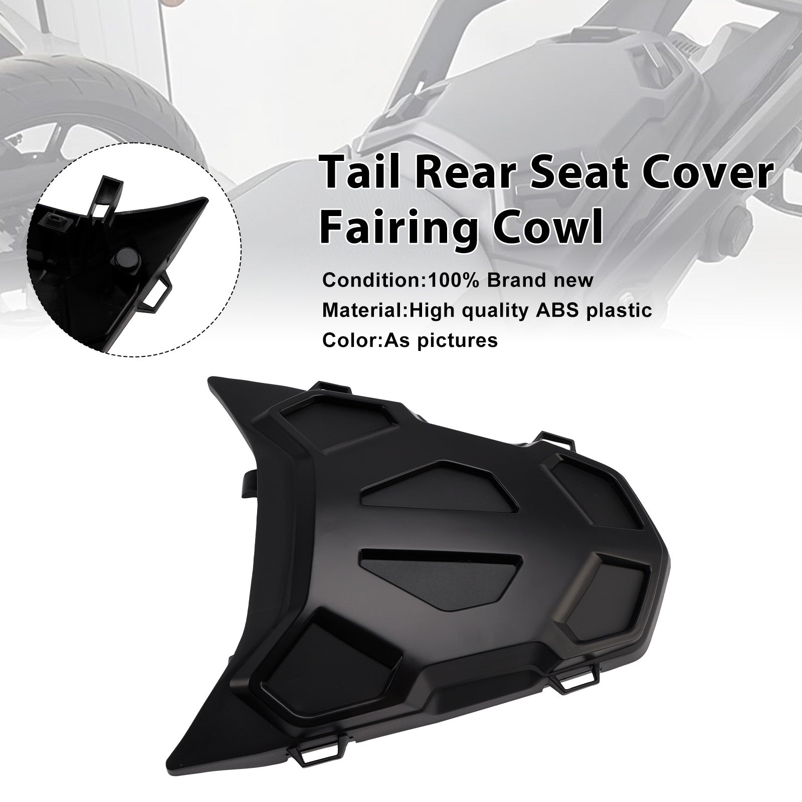 Carénage de selle arrière pour BMW R1300GS 2024-2026