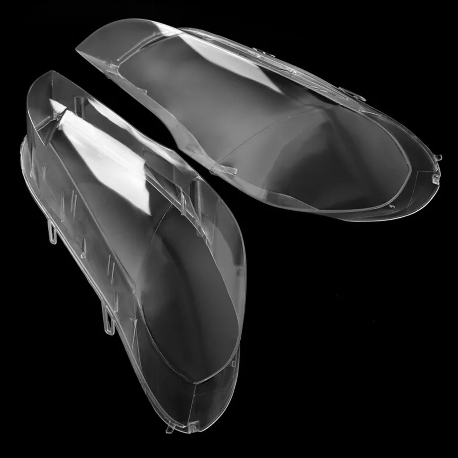 2007-2013 BMW X5 E70 LOT di 2 cumuli di fari trasparenti e trasparenti