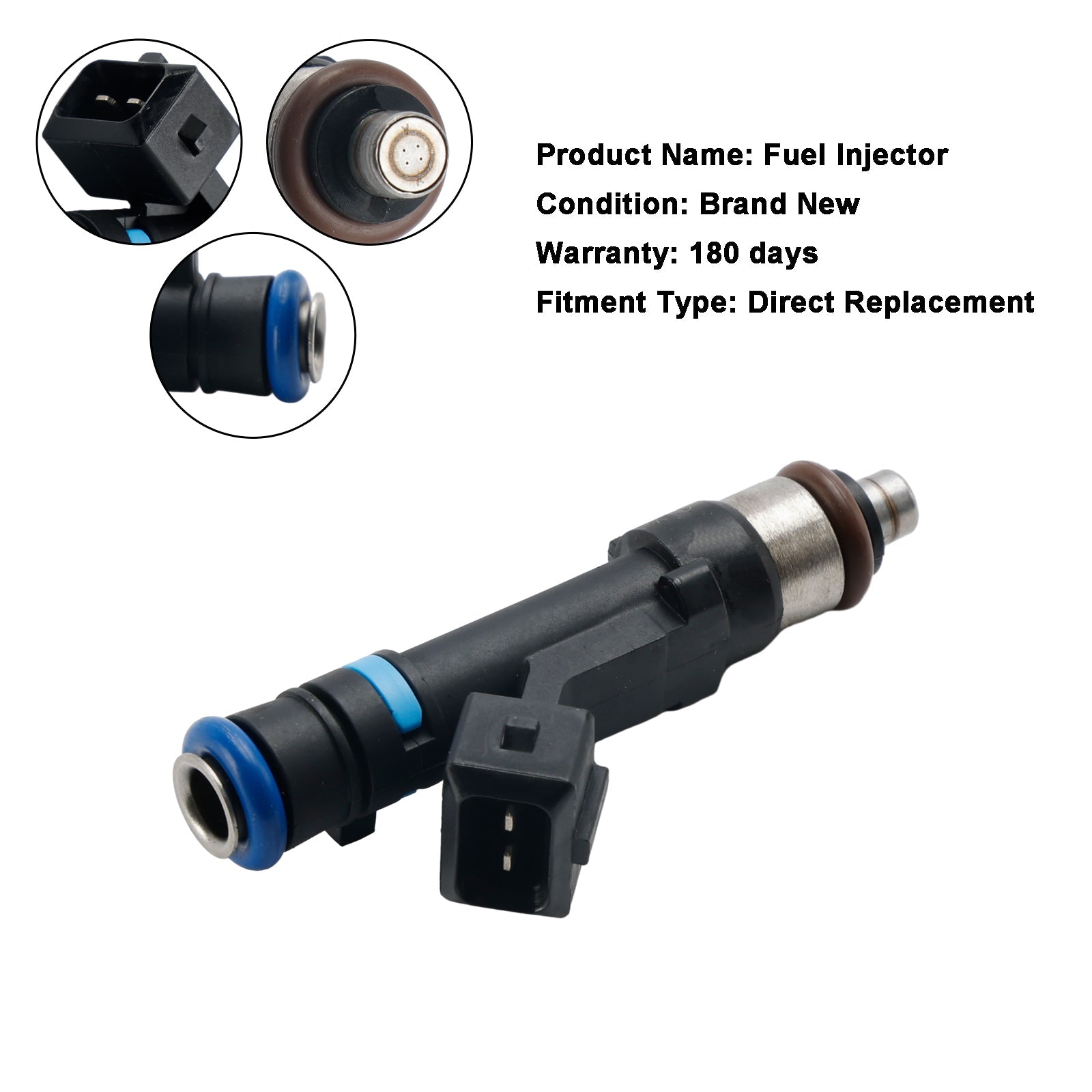 1 część wtryskiwacza paliwa dla silnika benzynowego 24420543 dla Vauxhall 1,0 1,2 1,4 0280158181