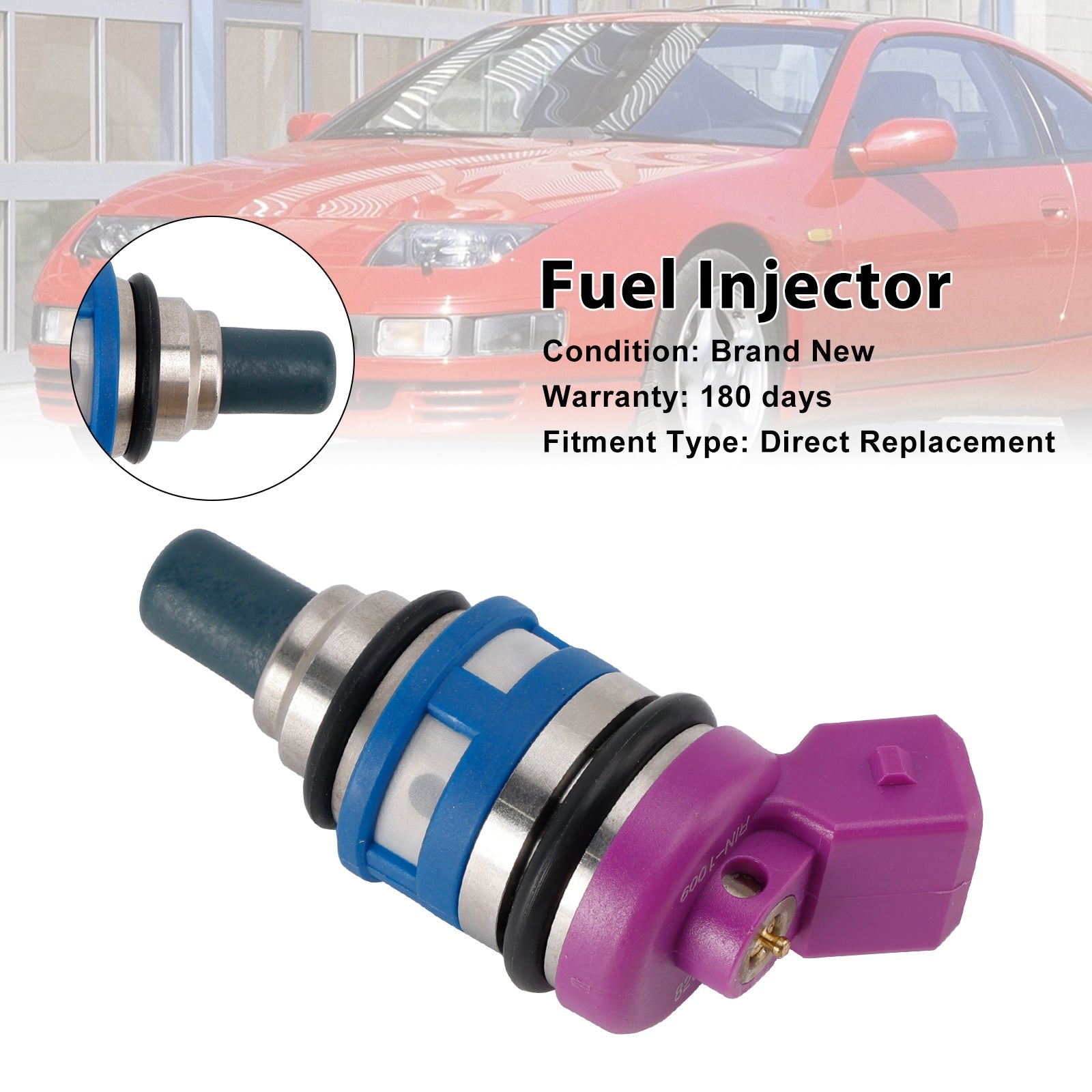 1-częściowy wtryskiwacz paliwa dla Nissana Z32 300ZX Twin Turbo 1990-1994 16600-RR701