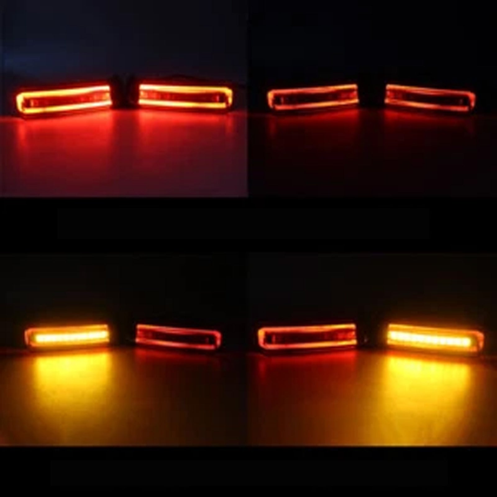 Luz de sillín, luz de freno, luz de marcha y luz de señal de giro para Touring Road Glide 2014-2023