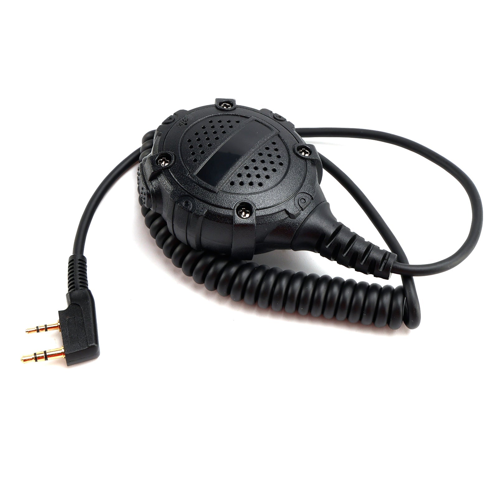 Microphone haut-parleur rond K-SM28 pour TK-208 TH-D7 RPU416A KG-UVD1 TG-K4AT PX-777