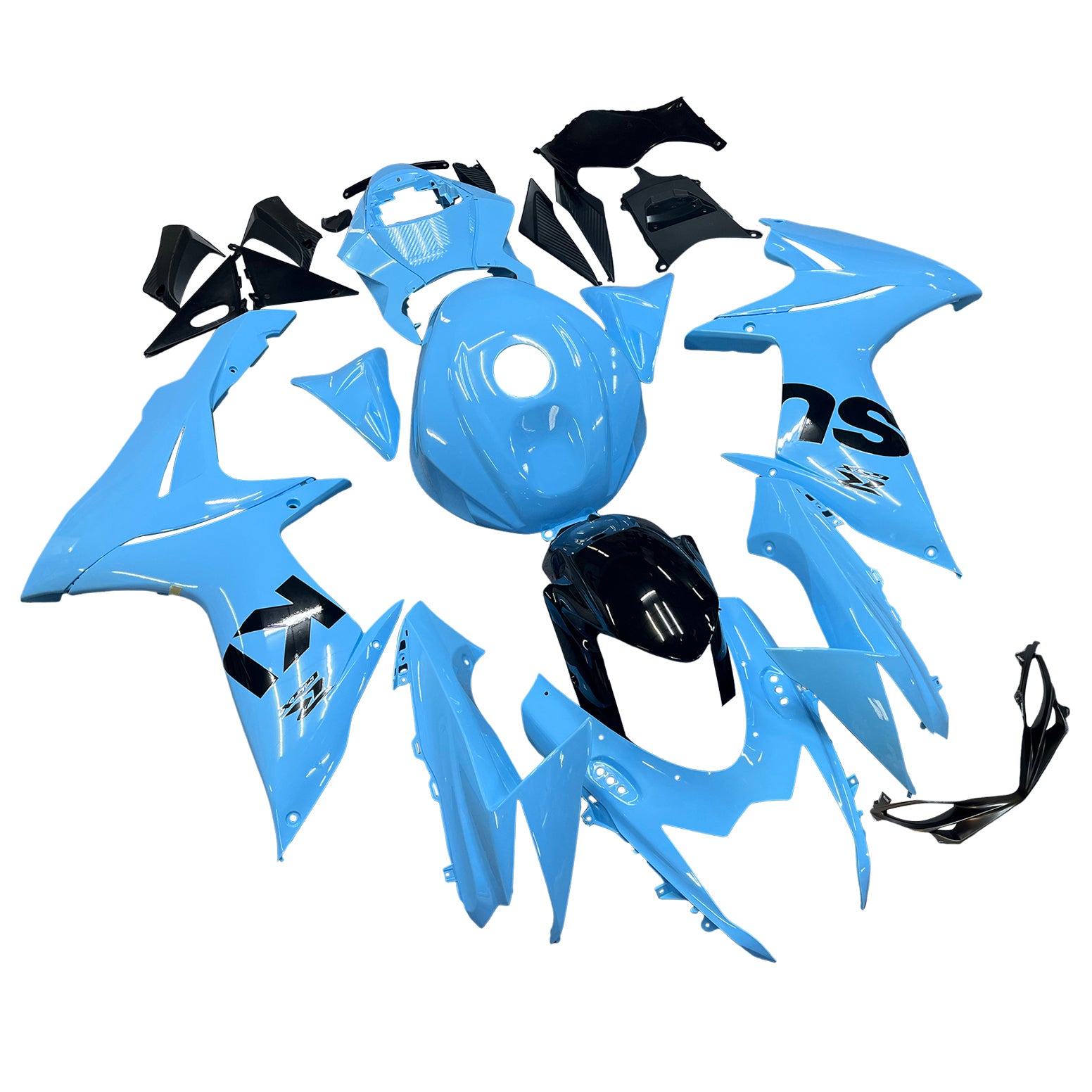 2011-2025 Suzuki GSXR 600/750 K11 Kit de carénage injection Amotopart Bodywork Plastic