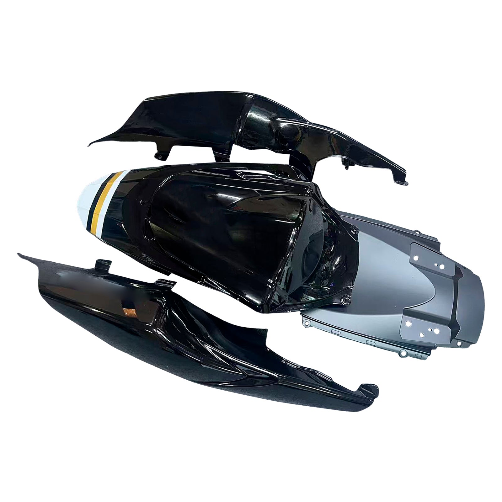 Kit de carénage par injection, carrosserie en plastique ABS, compatible avec Suzuki GSXR1000 2007-2008