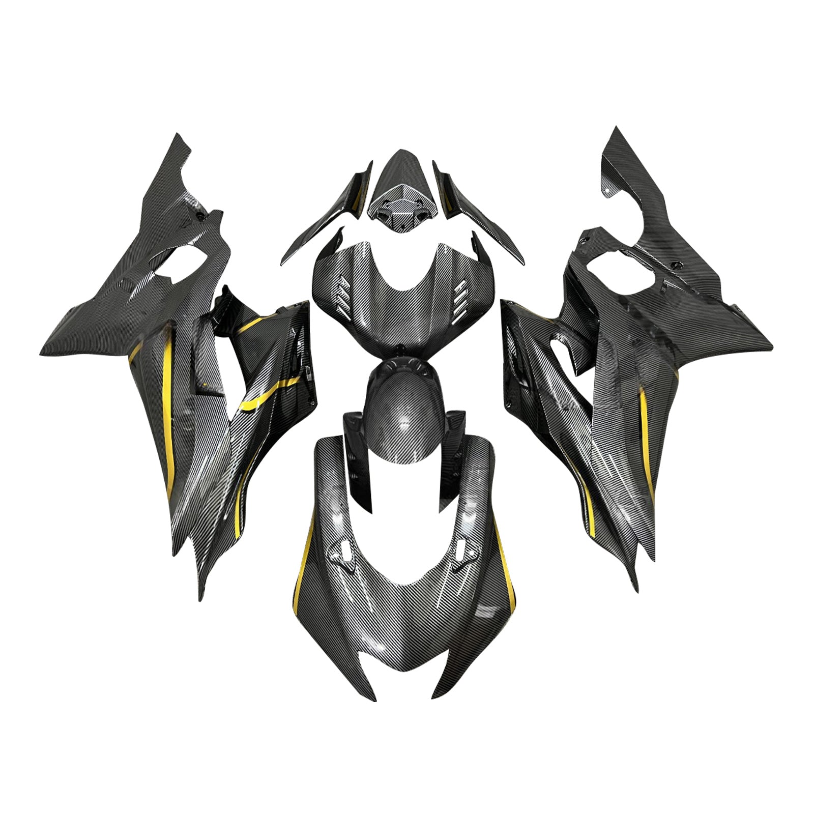 Kit carena iniettata in plastica ABS per Yamaha YZF-R6 2017-2023