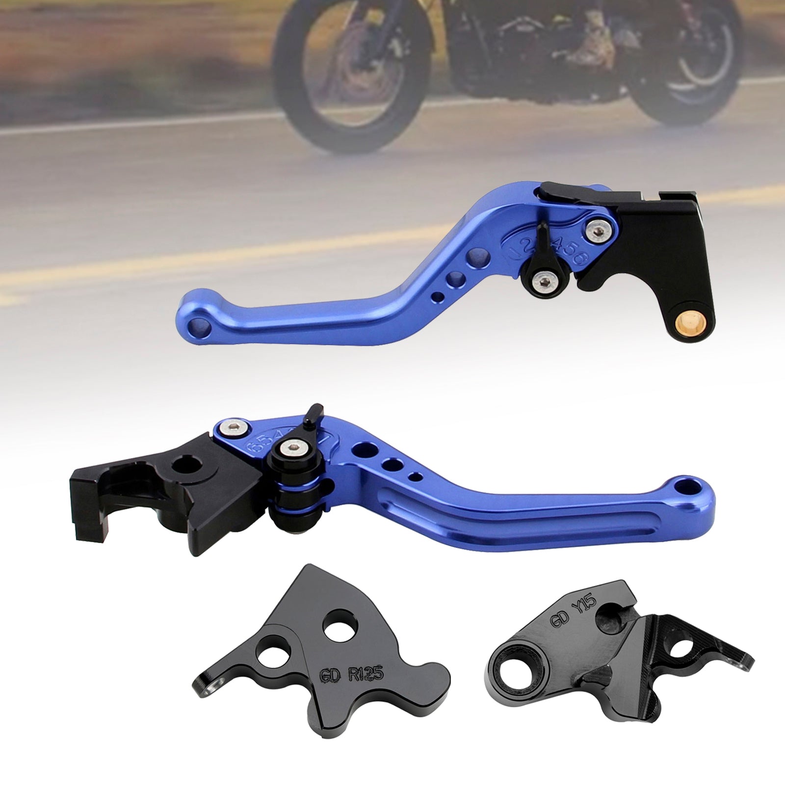 Krótka dźwignia hamulca i sprzęgła dla Honda CRF1100L Africa Twin 2022-2024