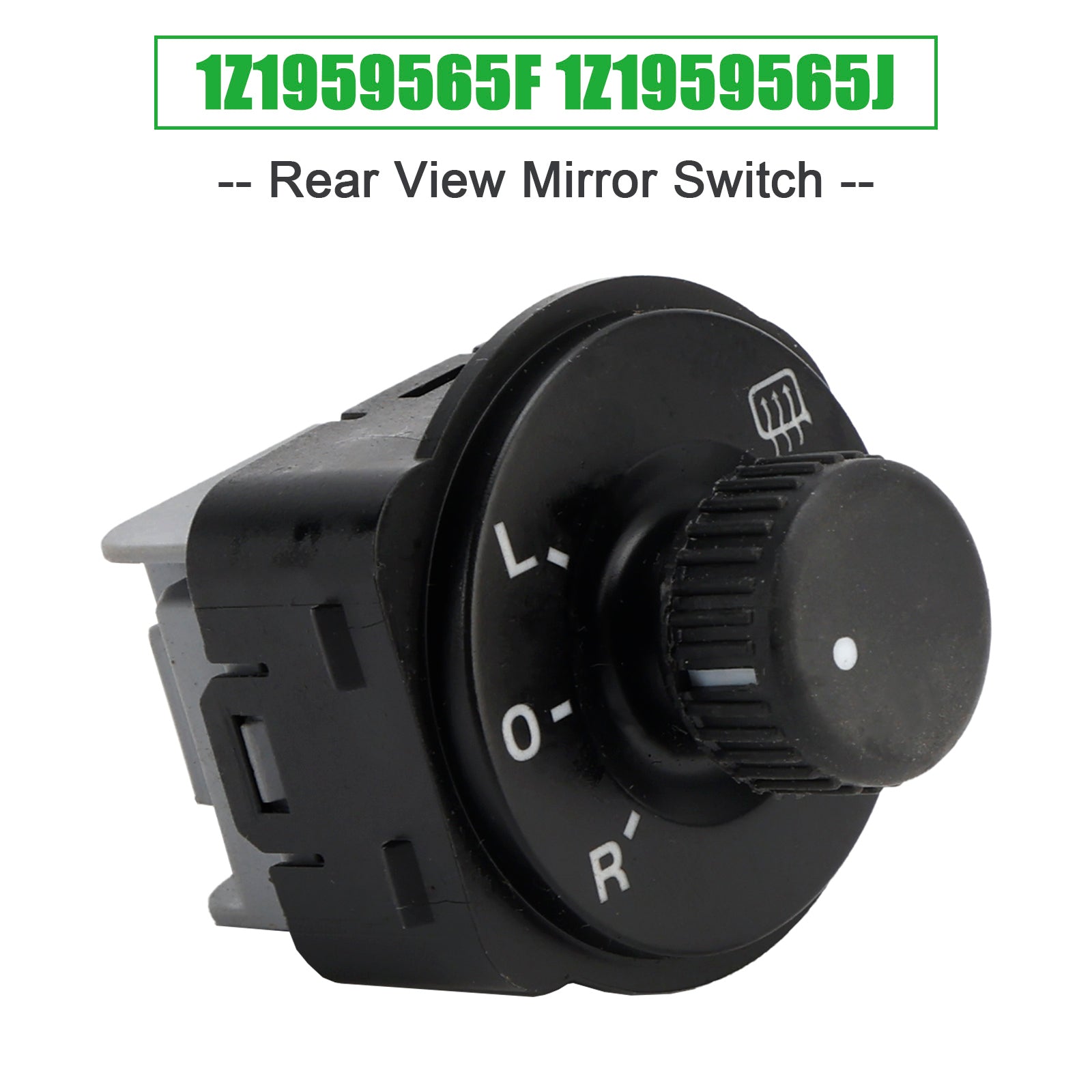 Interruptor de espejo de vista trasera para Skoda Yeti 2010-2018 (1Z1959565F y 1Z1959565J)