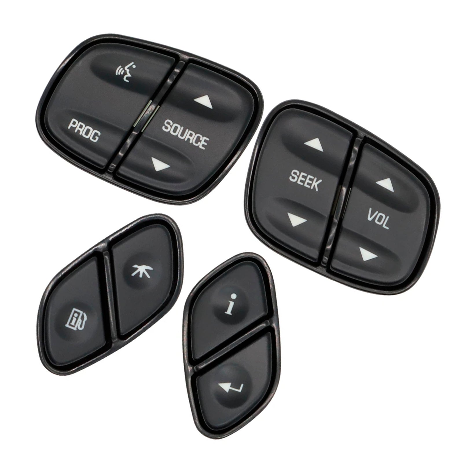 4 boutons de commande au volant pour éclairage Chevy Suburban 2003-2006