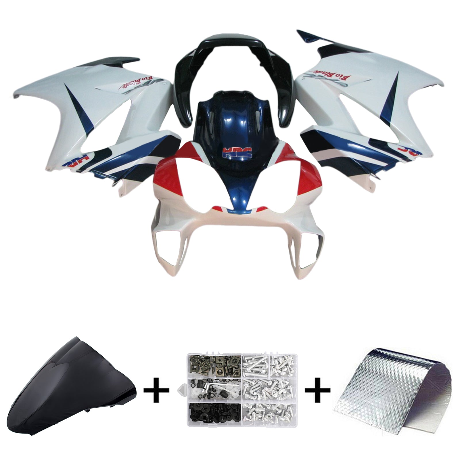 Honda VFR800 2002-2012 Injectie ABS kunststof carrosseriekuip