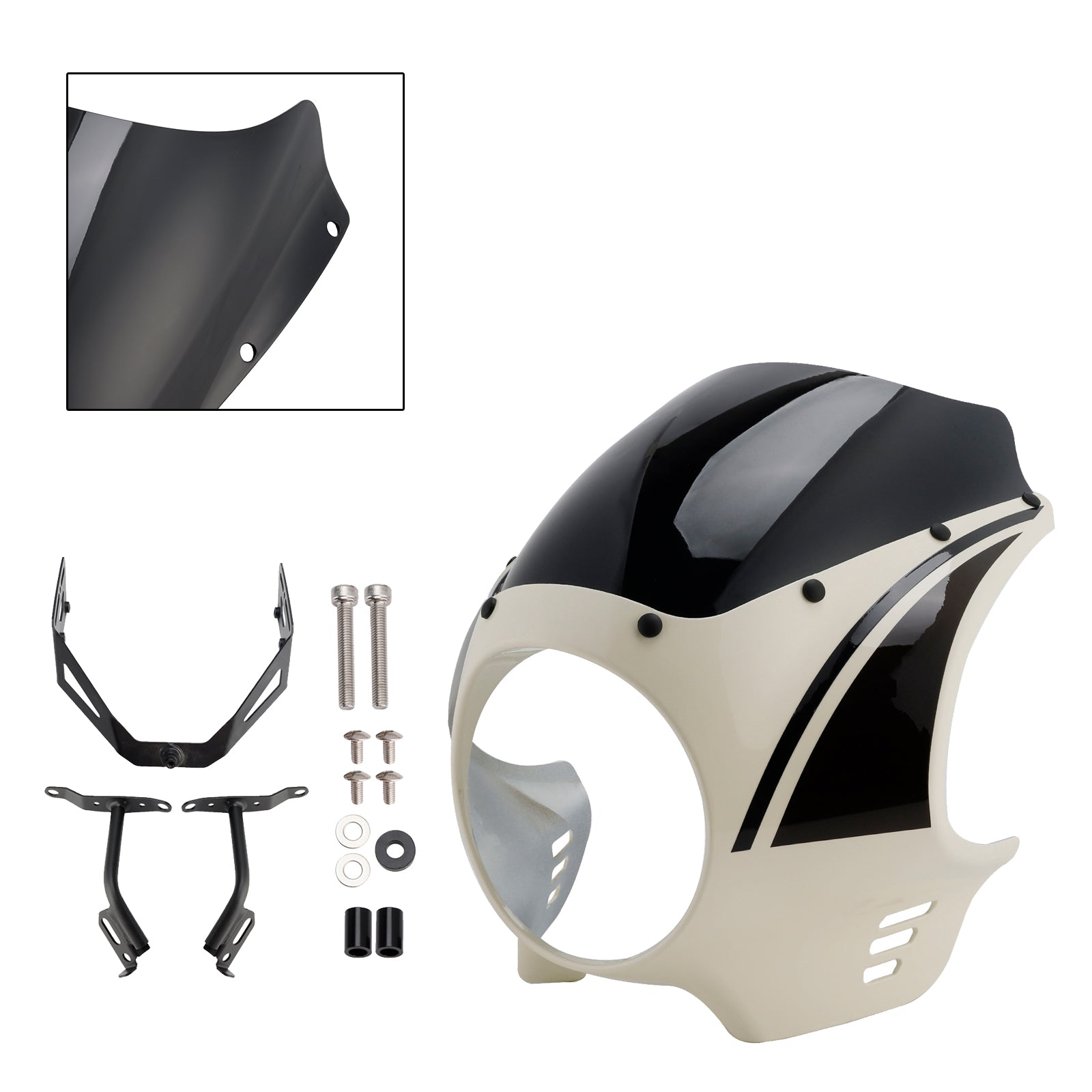 Parabrisas y carenado de faro para Yamaha XSR900 (2022-2025)