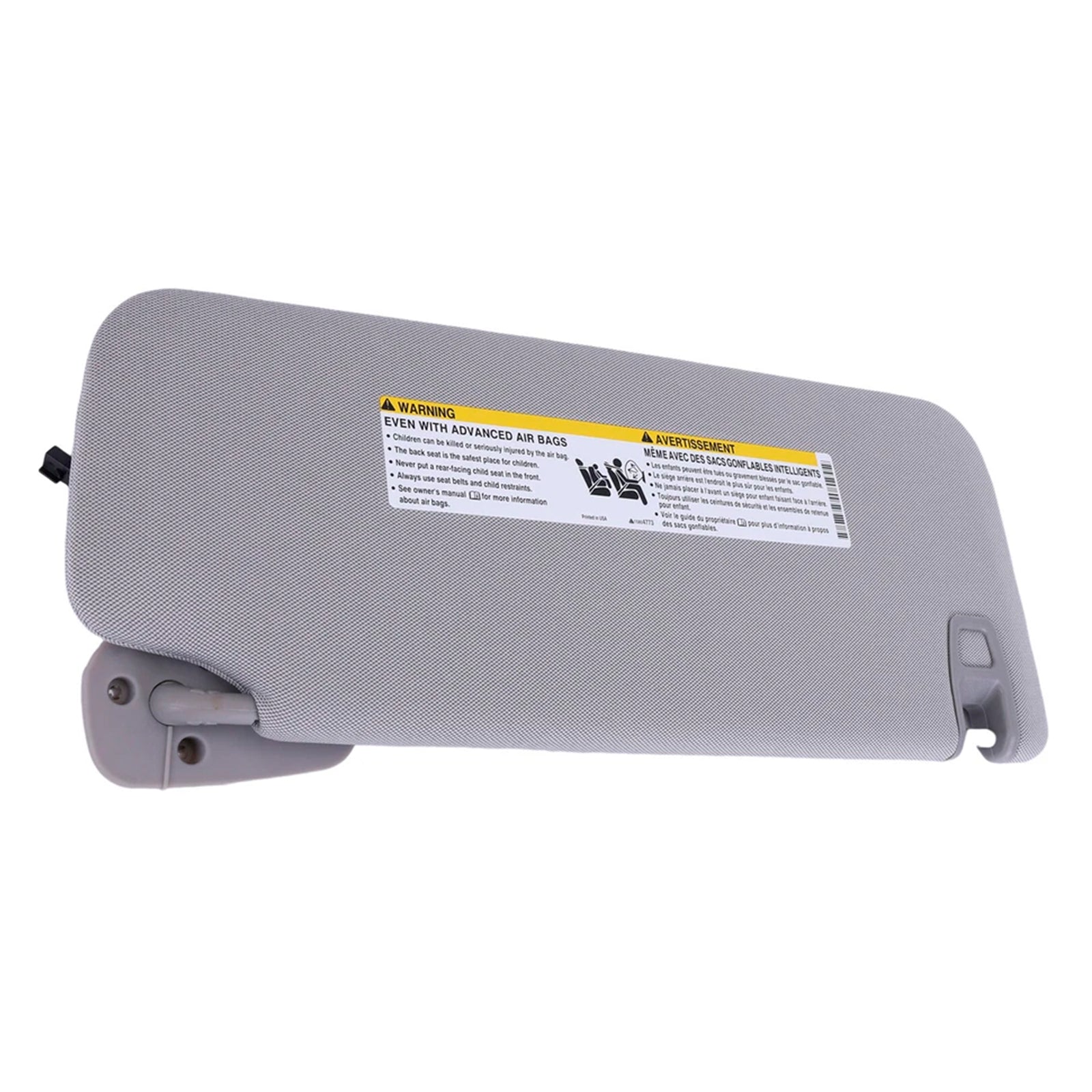 Pare-soleil gris côté gauche 85220-F0100TTX pour Hyundai Elantra 16-19