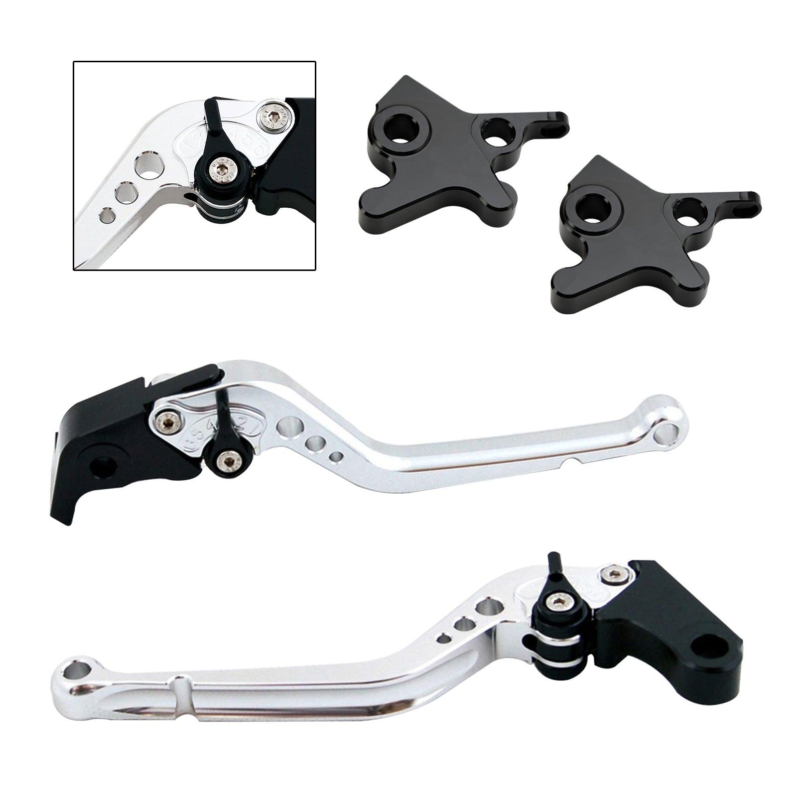 Levier de frein d'embrayage long pour Piaggio MP3 300 16-18 MP3 350 18-19