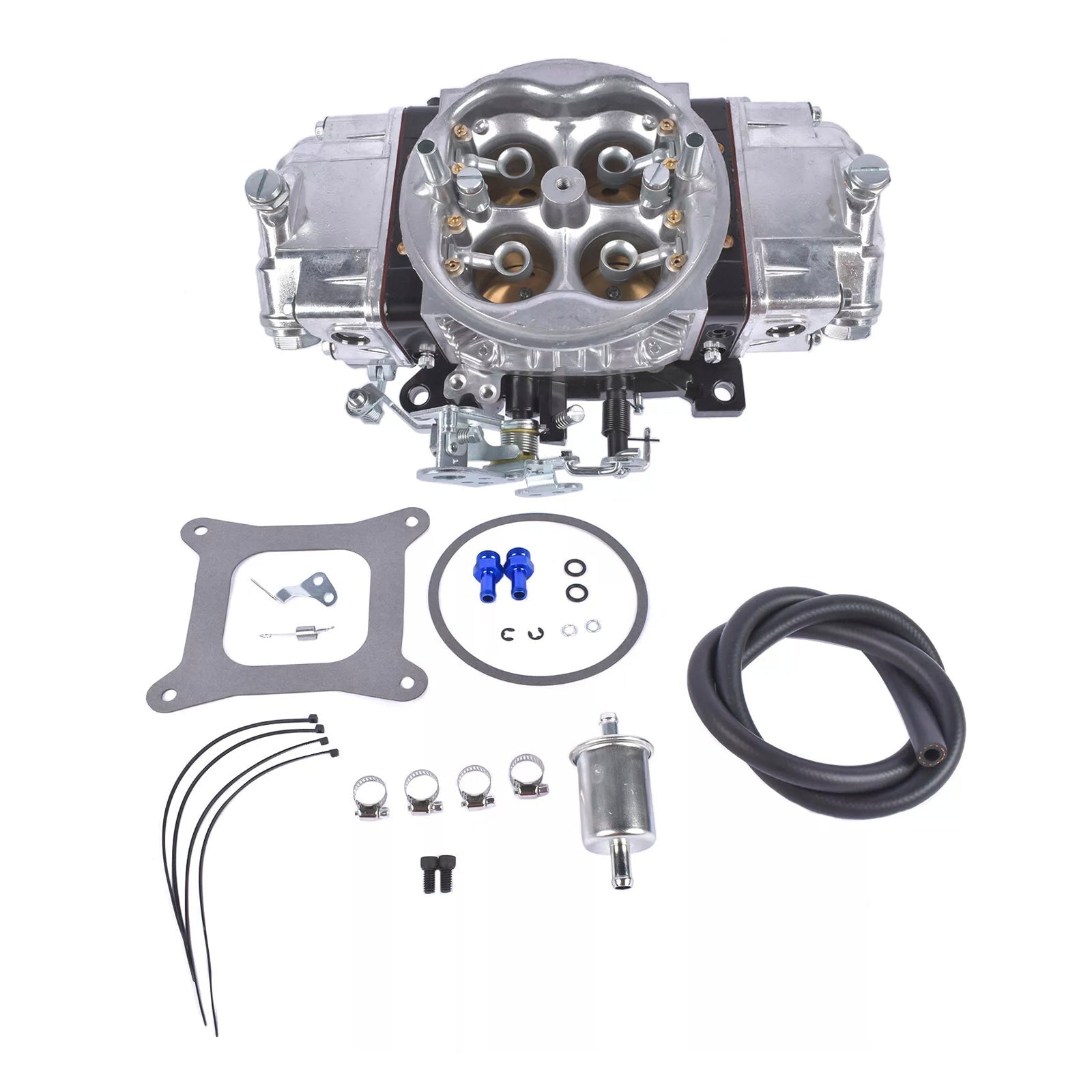 Carburateur BR-67200 à 4 corps, alésage carré, double 750 pi3/min, mécanique secondaire