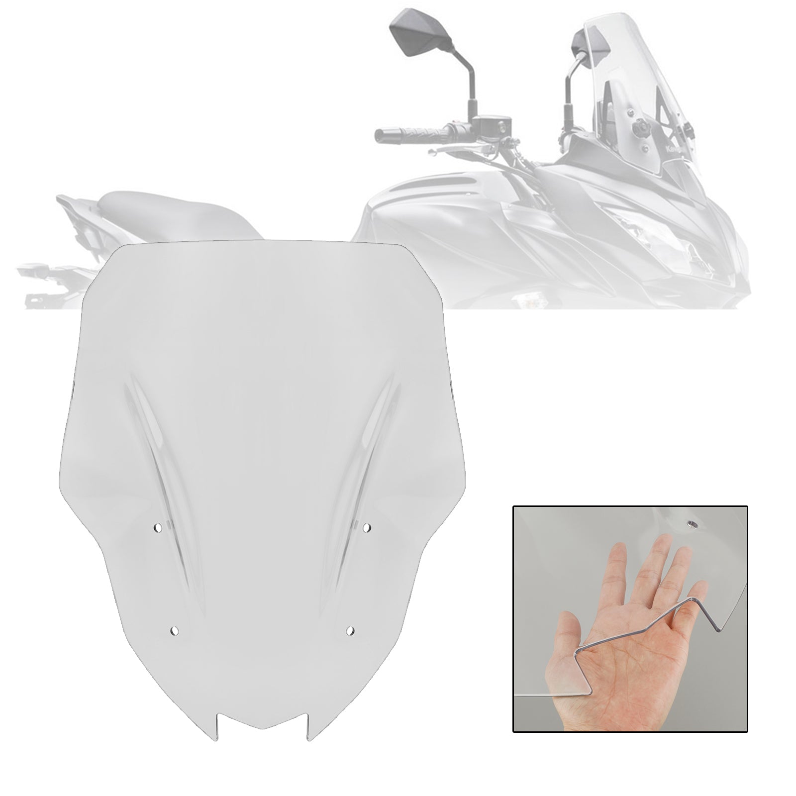 Protector de guardado de ventana para Kawasaki Versys 650 2022-2023