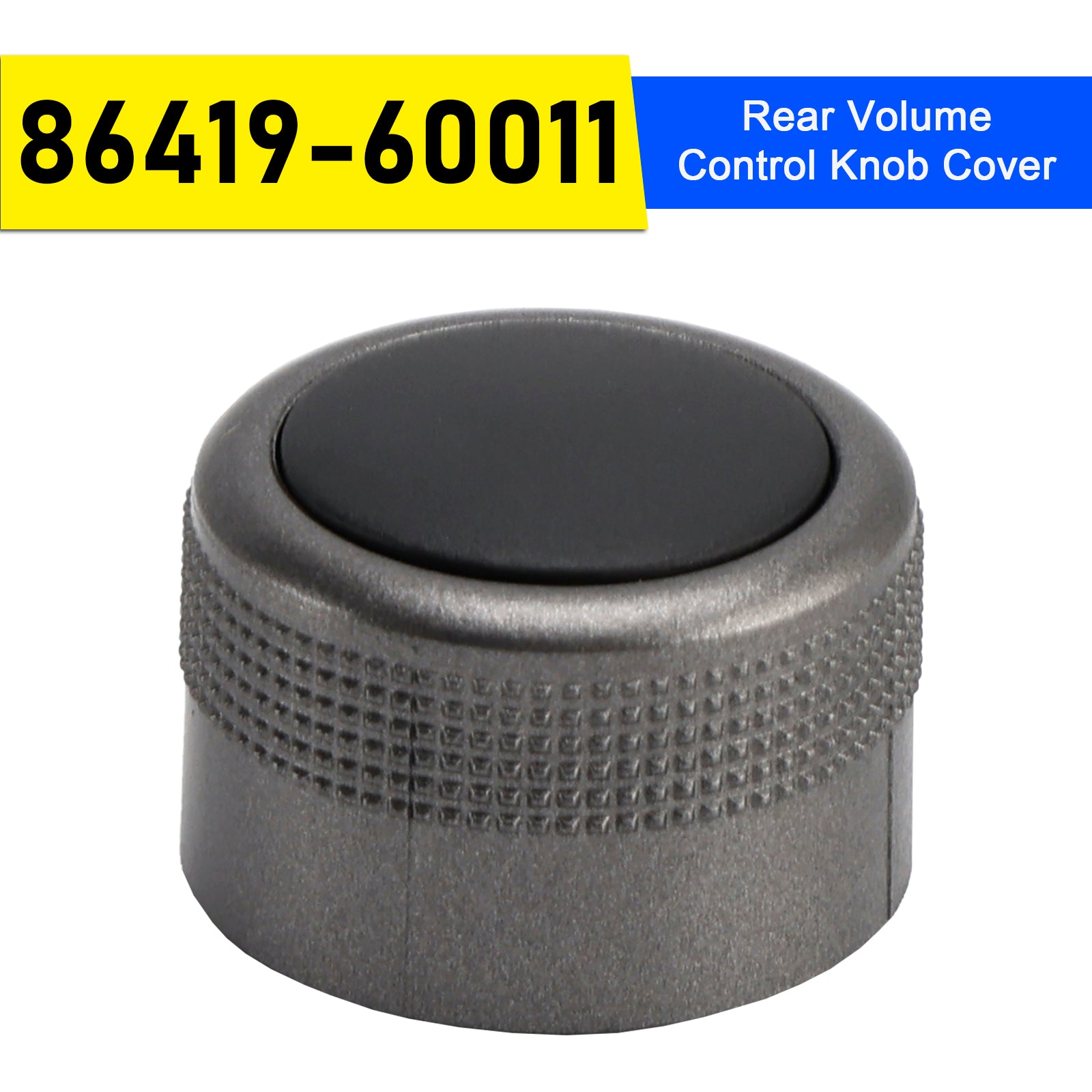 Takaosan äänenvoimakkuuden säätimen painikkeen kansi 86419-60011 Toyota Land Cruiser LC200 2010-2018