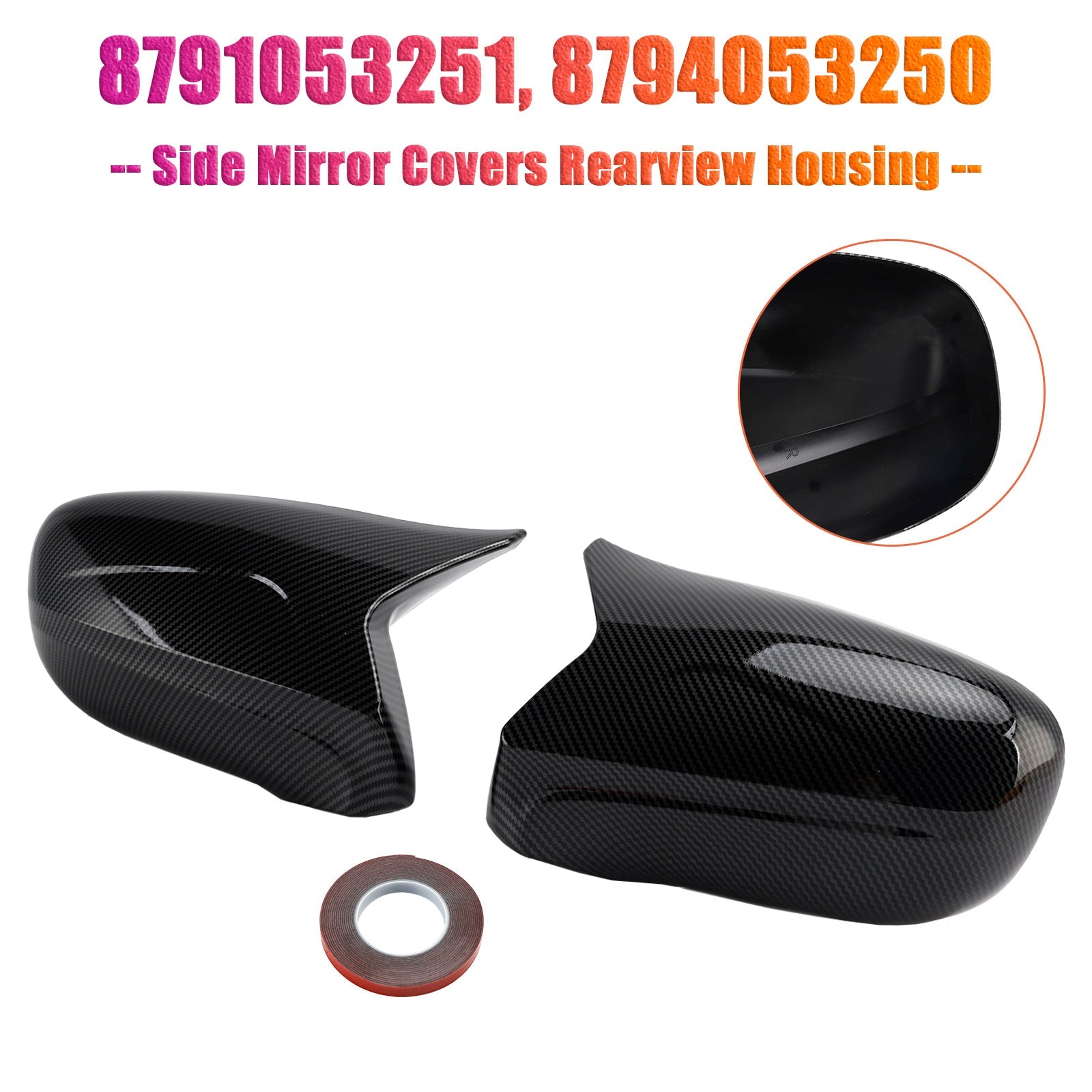 Coques de rétroviseurs latéraux pour Lexus IS250 IS350 2006-2012