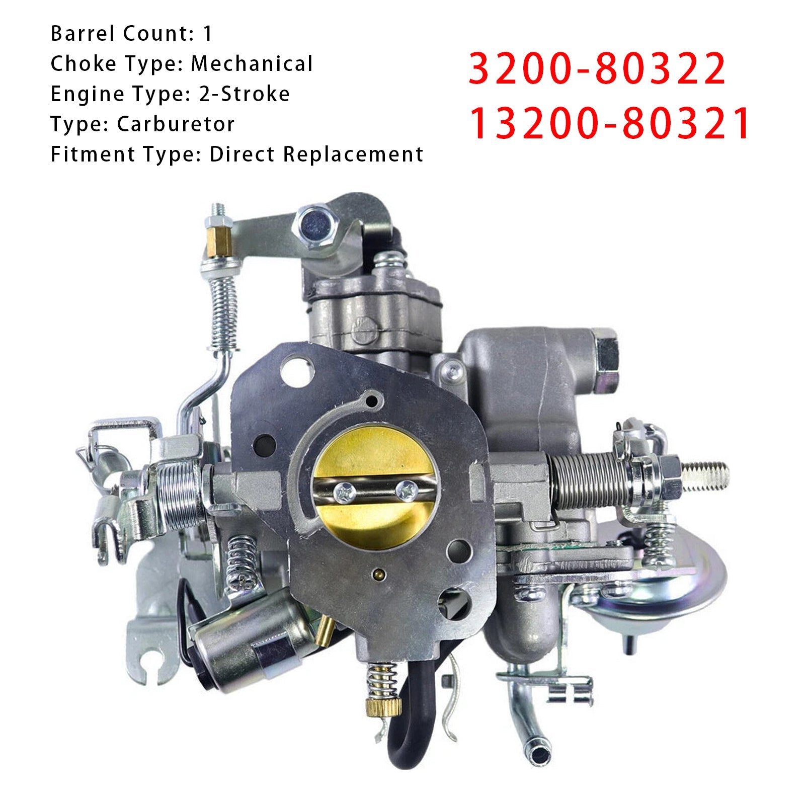 Suzuki SJ410 13200-80322 13200-80321 CARBURETOR