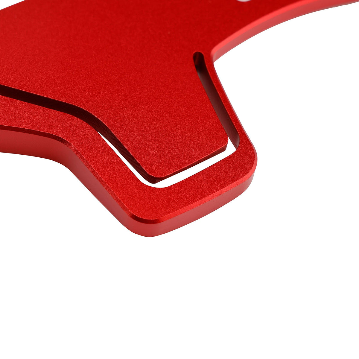 Stuurschakelpaddles voor Kia K5 2016-2019, rood aluminium