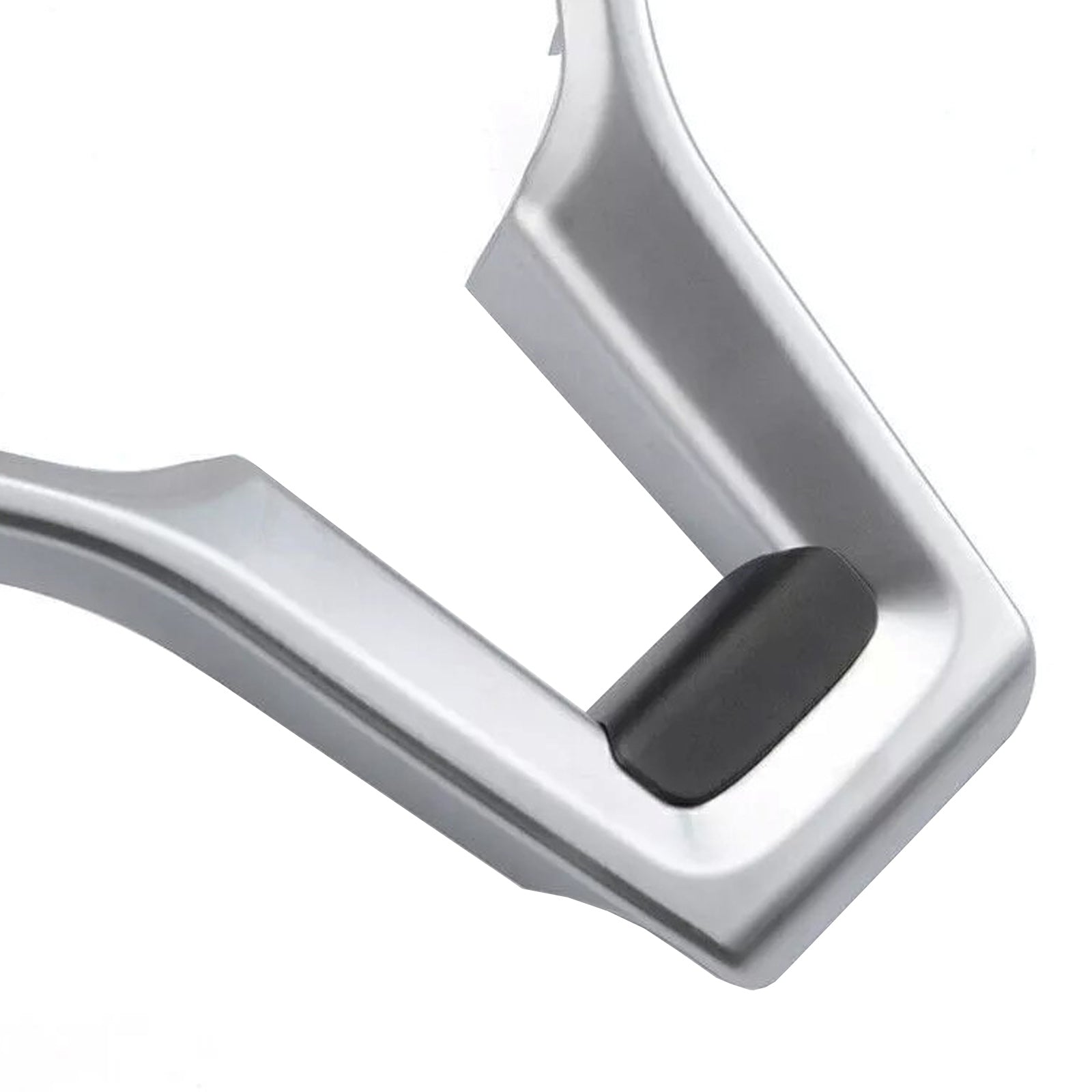 Stuurwielbekleding in zilverchroom voor Mercedes-Benz W204 W207 W212 Klasse C