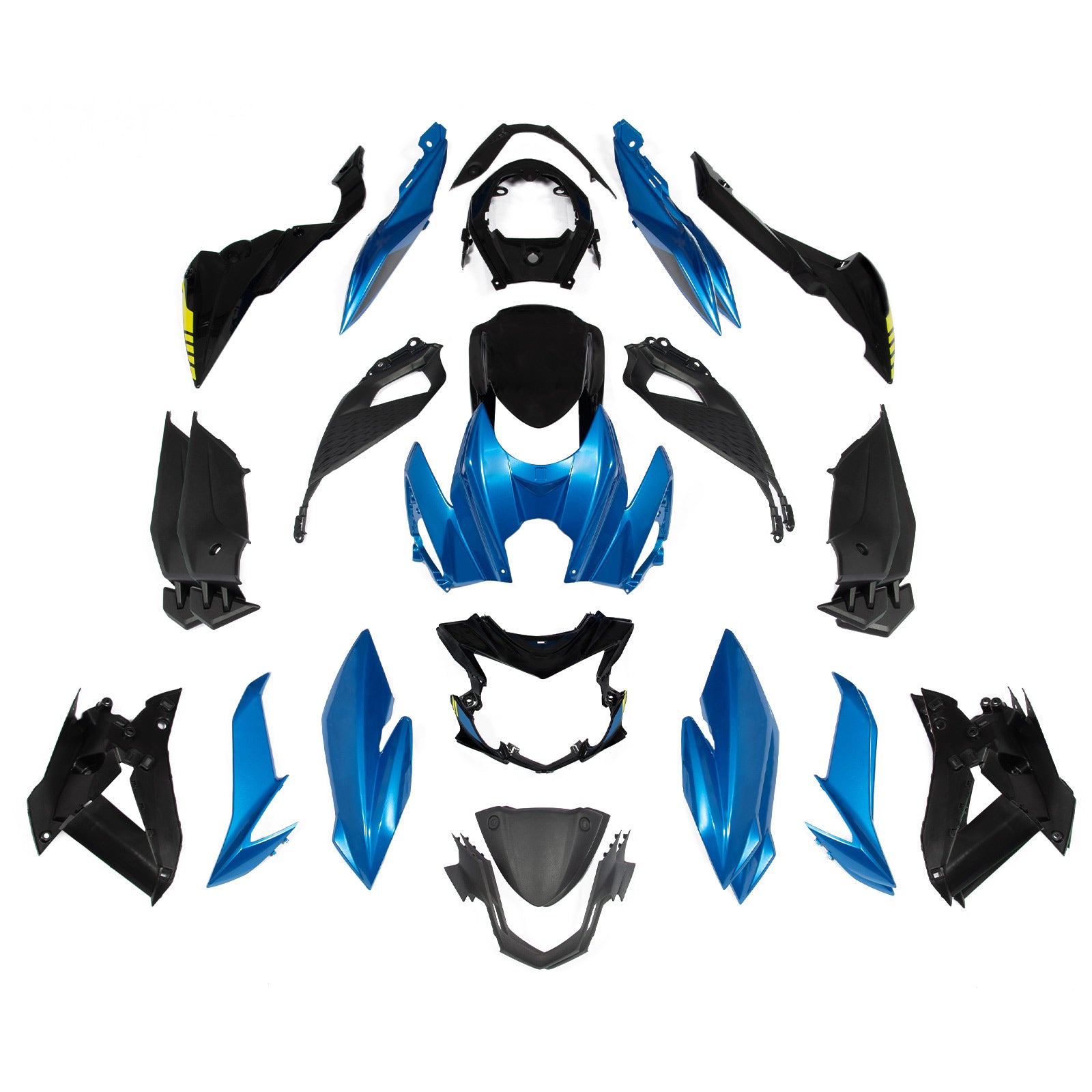 Plastic body kuipen geïnjecteerd voor Suzuki GSXS GSX-S 750 2017-2024