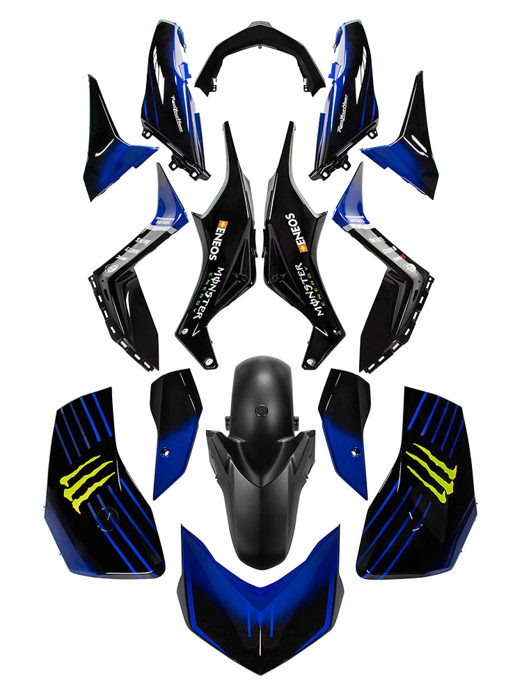 Kit de carénage de carrosserie ABS par injection pour Yamaha X-MAX 300 XMAX 2023-2024
