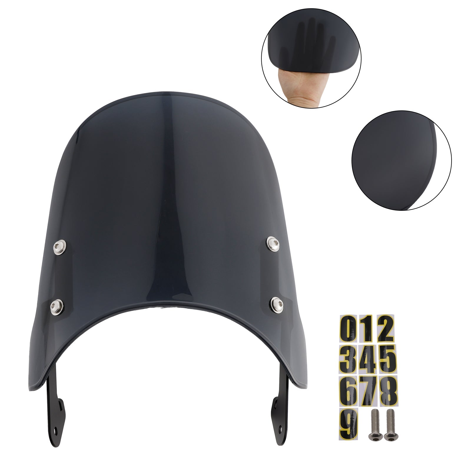 Pare-brise compatible avec YAMAHA XSR 155 2020-2023 XSR 125 2024-2025