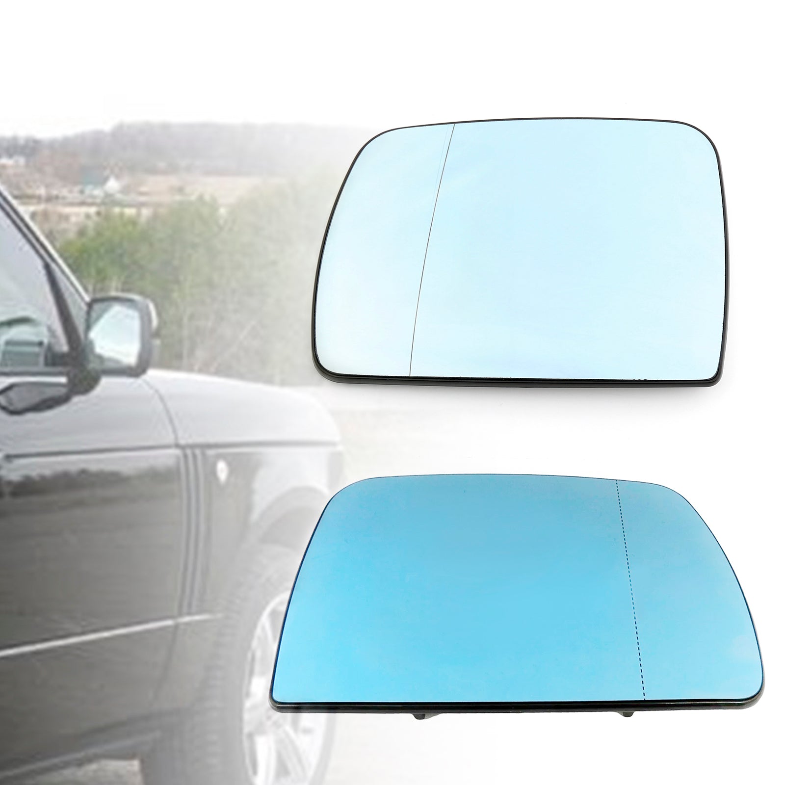 LUDNE i prawe lusterka boczne Ogrzane dla BMW X5 E53 1998-2006