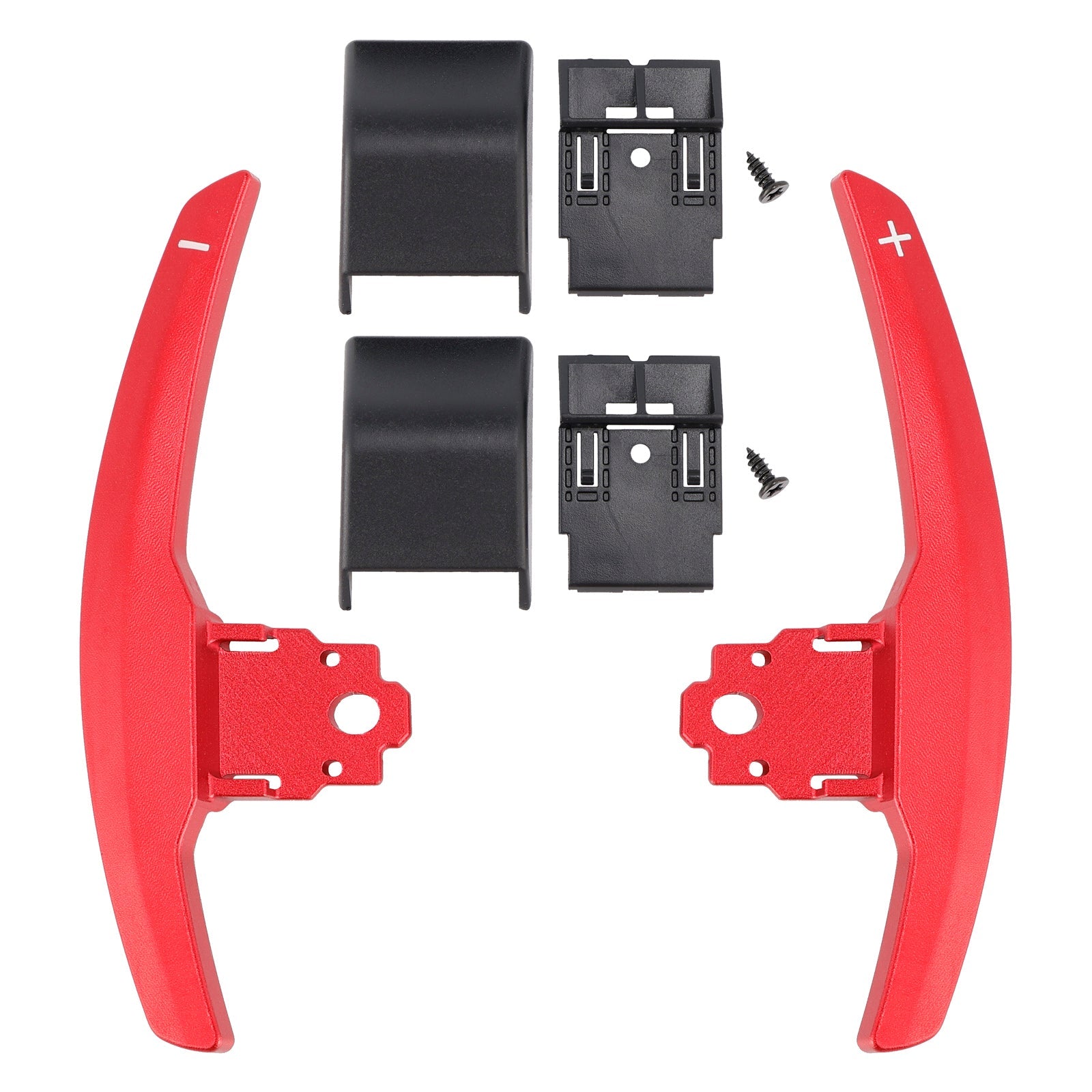 Extension de palettes de changement de vitesse pour BMW Série F F30 F31 F32 F10 X3 X5 Aluminium Rouge