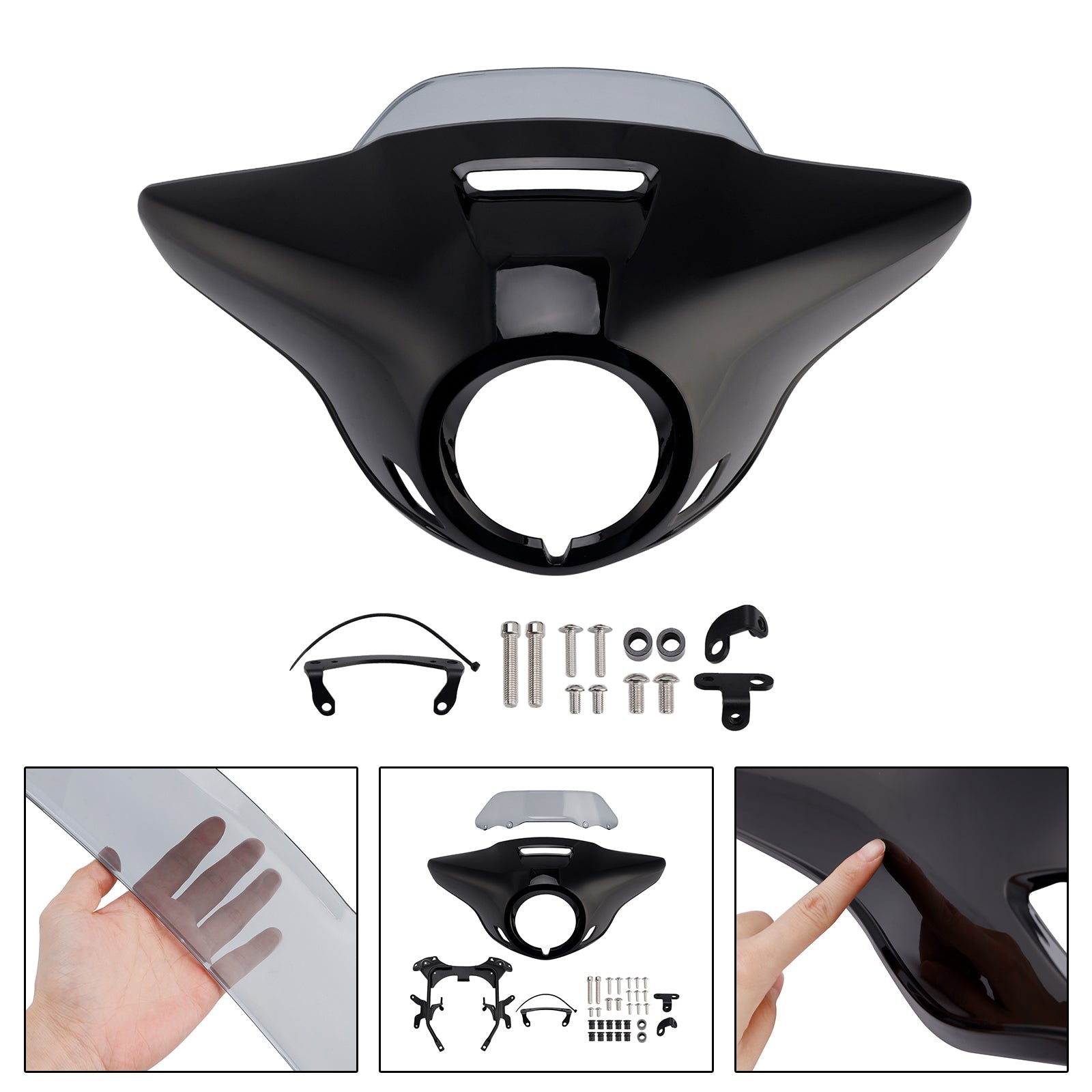 Szyba przednia, owiewka reflektora do HONDA CM300 CM500 (2021-2024)