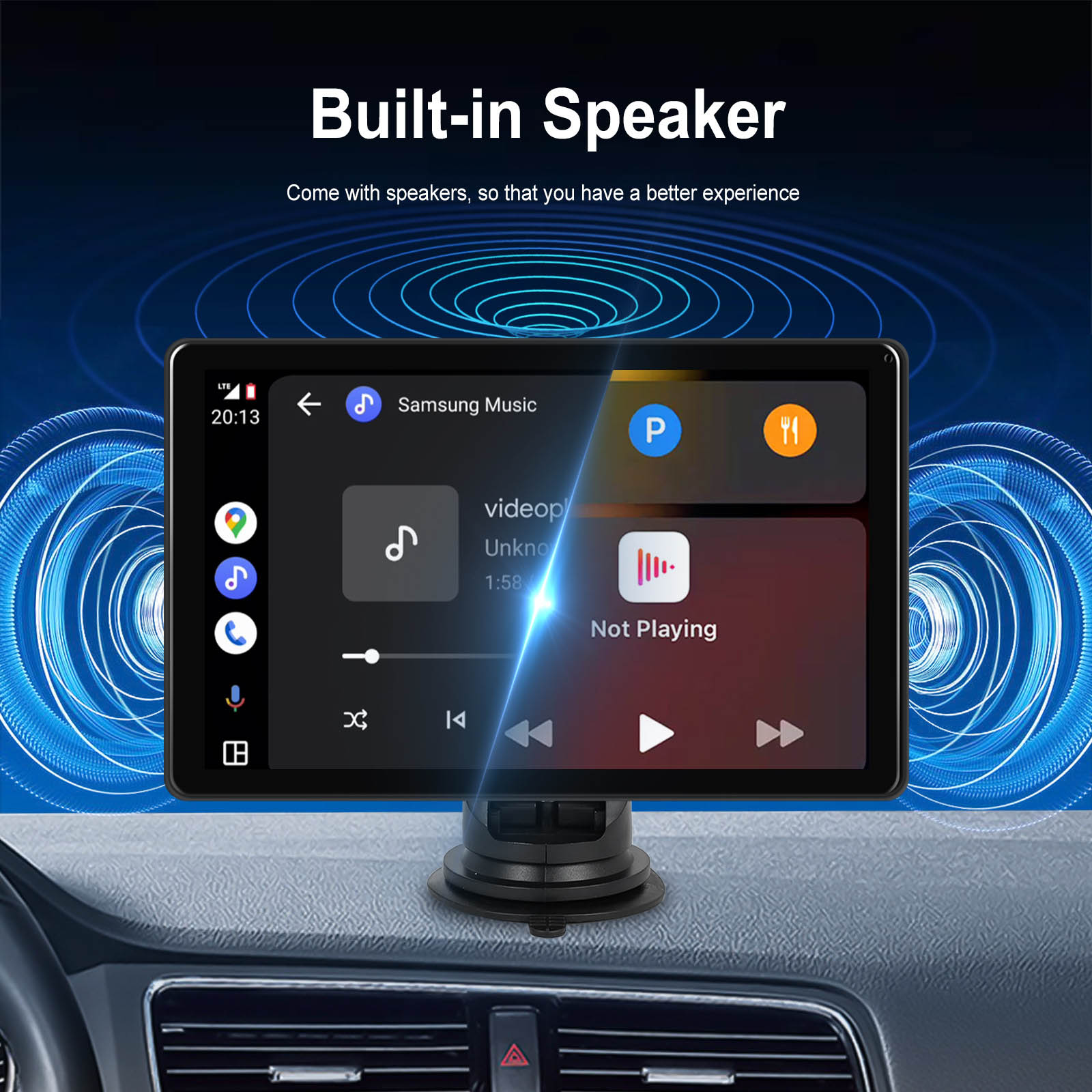 8 -calowe Apple CarPlay Android Touch Screen Auto poziome poziome wyświetlacz przełączania