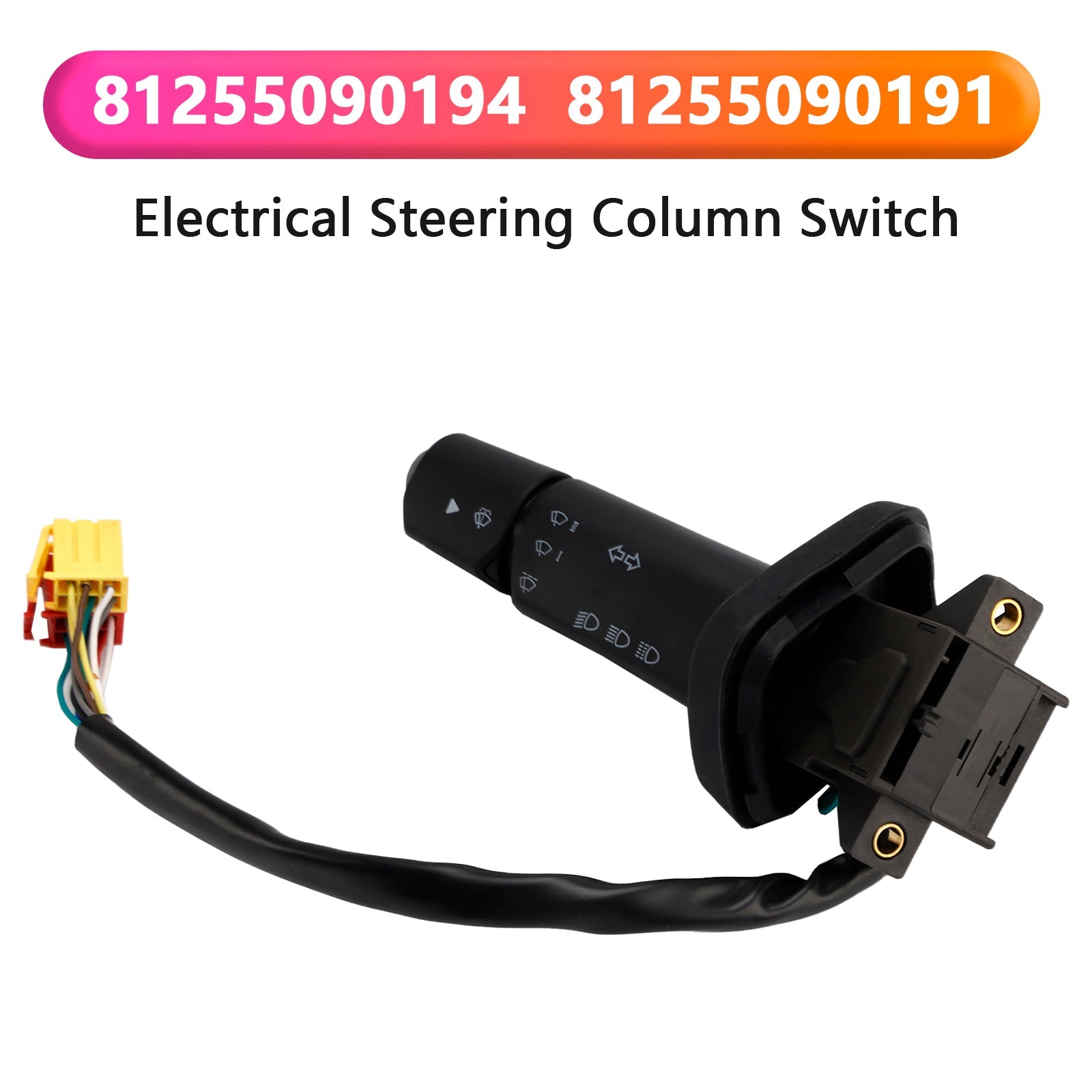 81255090194 81255090191 Interrupteur de colonne de direction électrique pour bus MAN