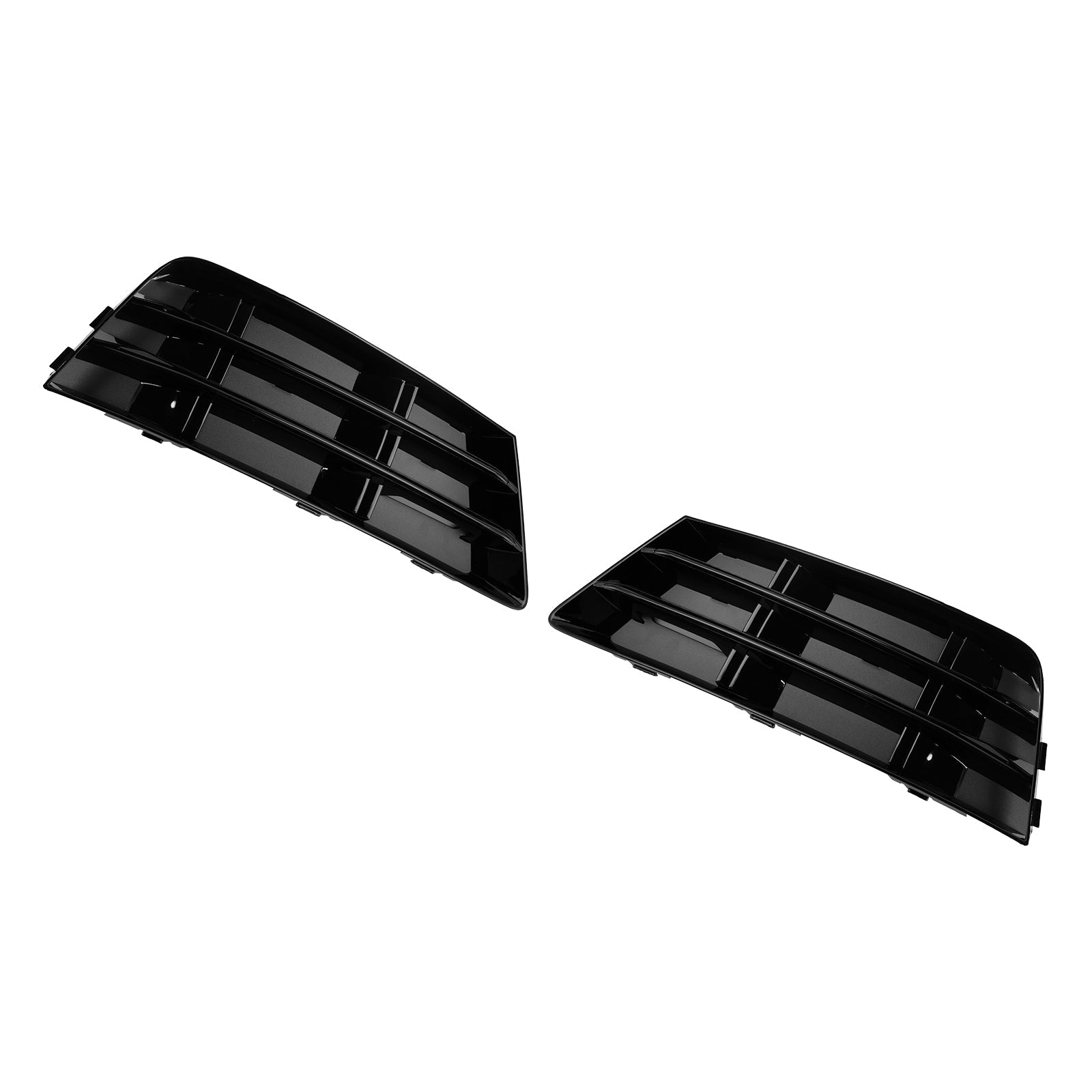 Lower bumperrooster voor mistlamp vooraan vóór Audi A4 B9 2016-2018, 2 stuks